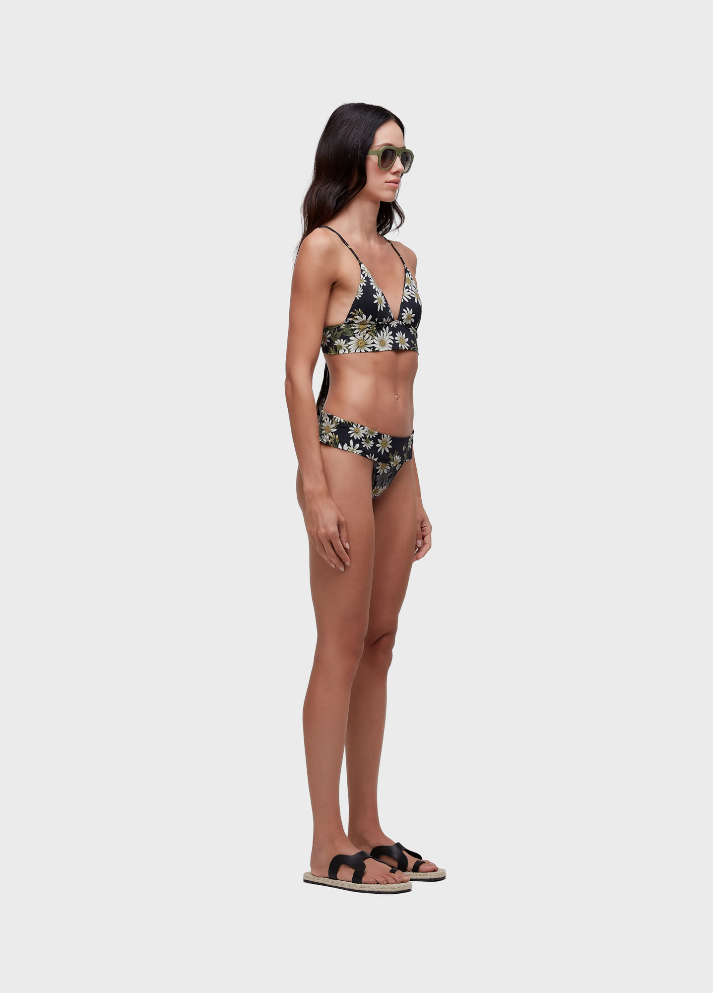 Biquíni triangulo daisy night