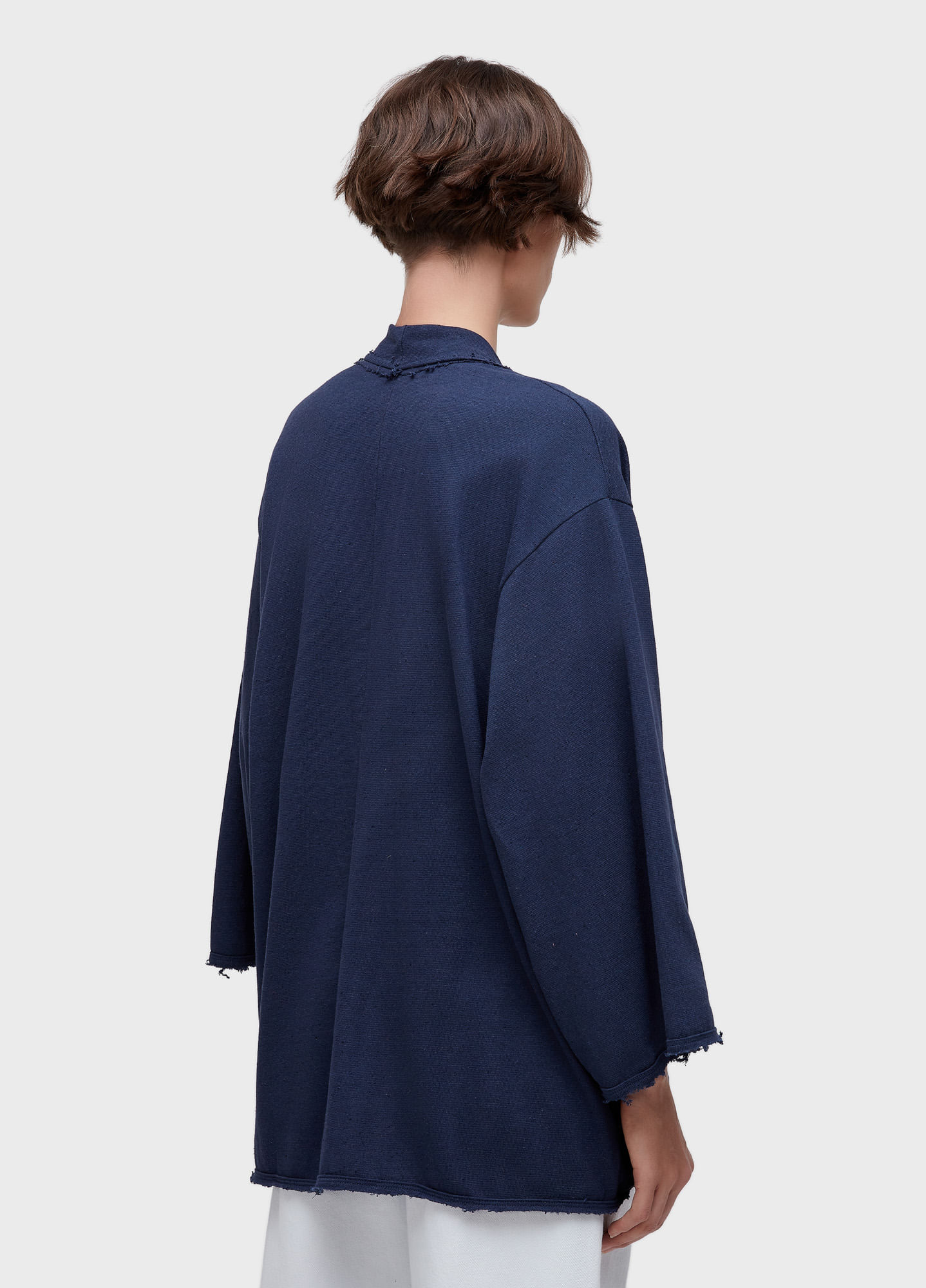 Kimono rustico desfiado