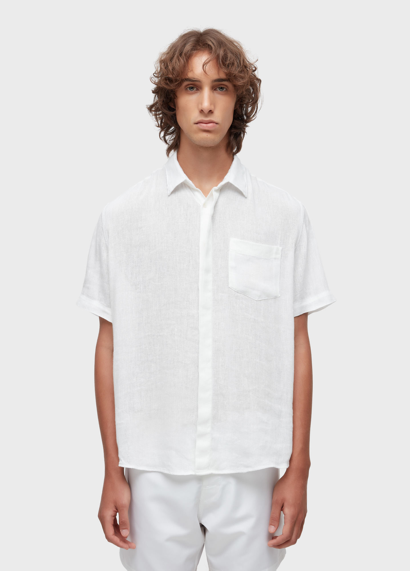 Camisa  recycled linen