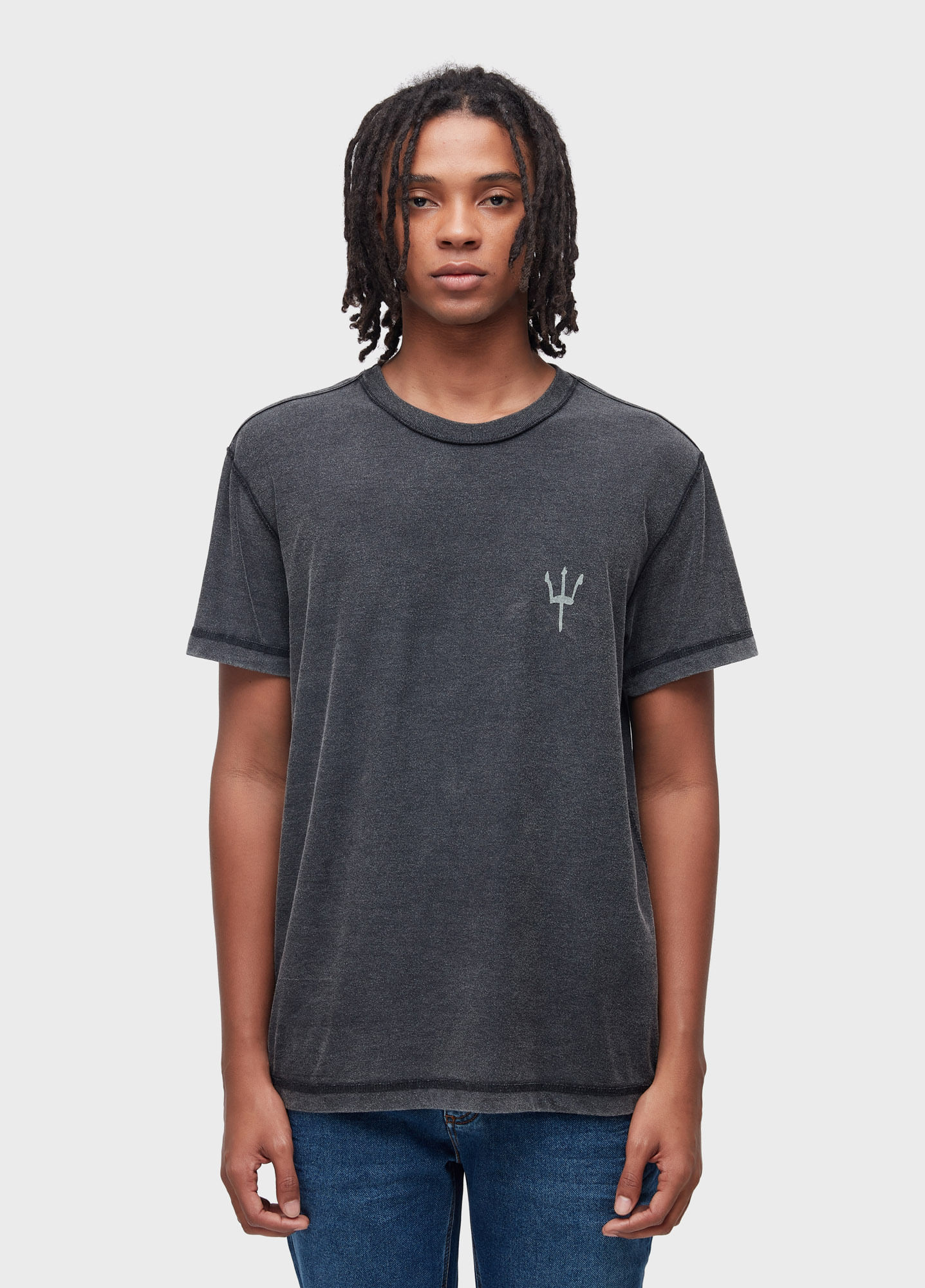 T-shirt double caiçara MC