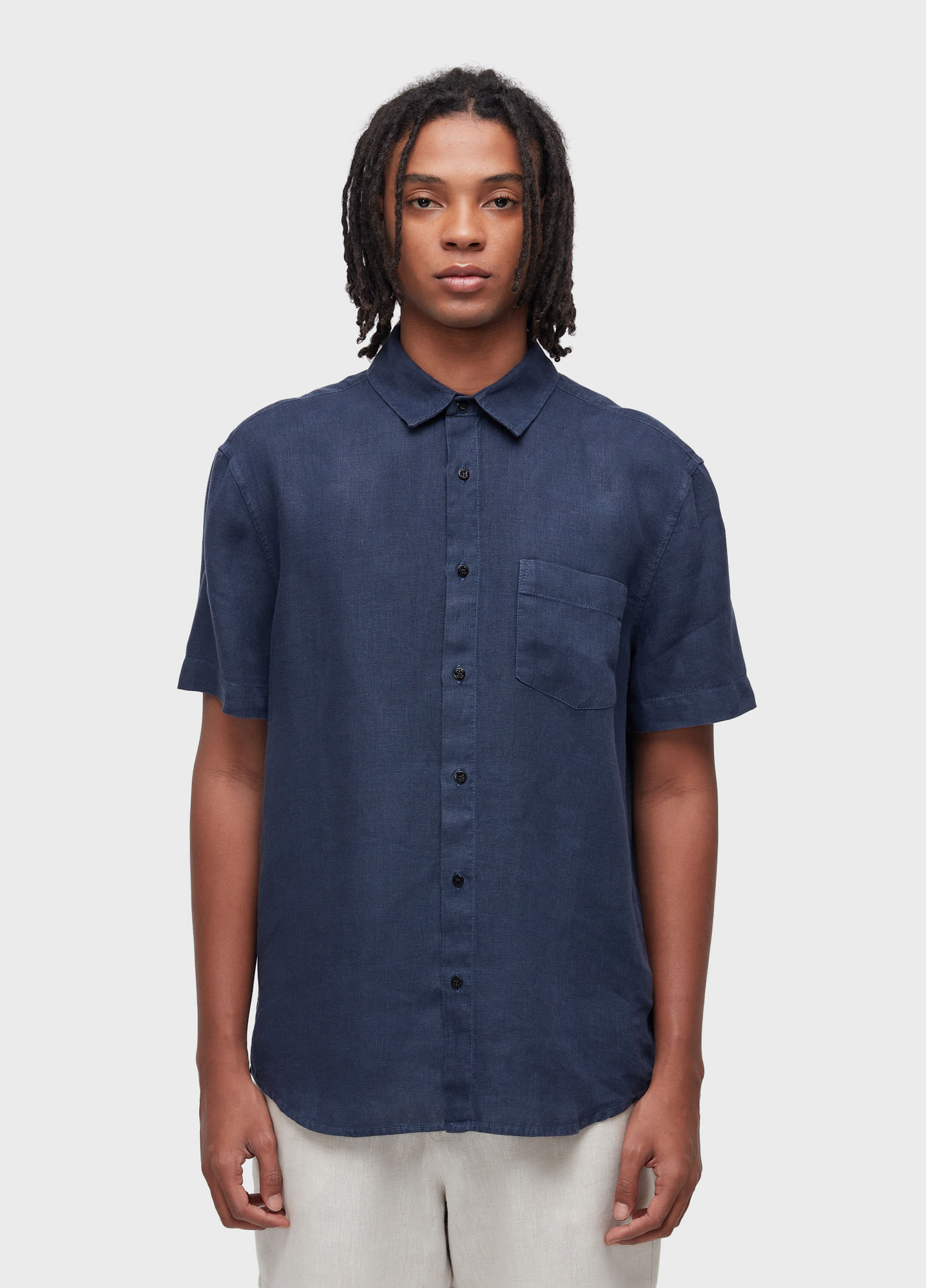 Camisa classic linen