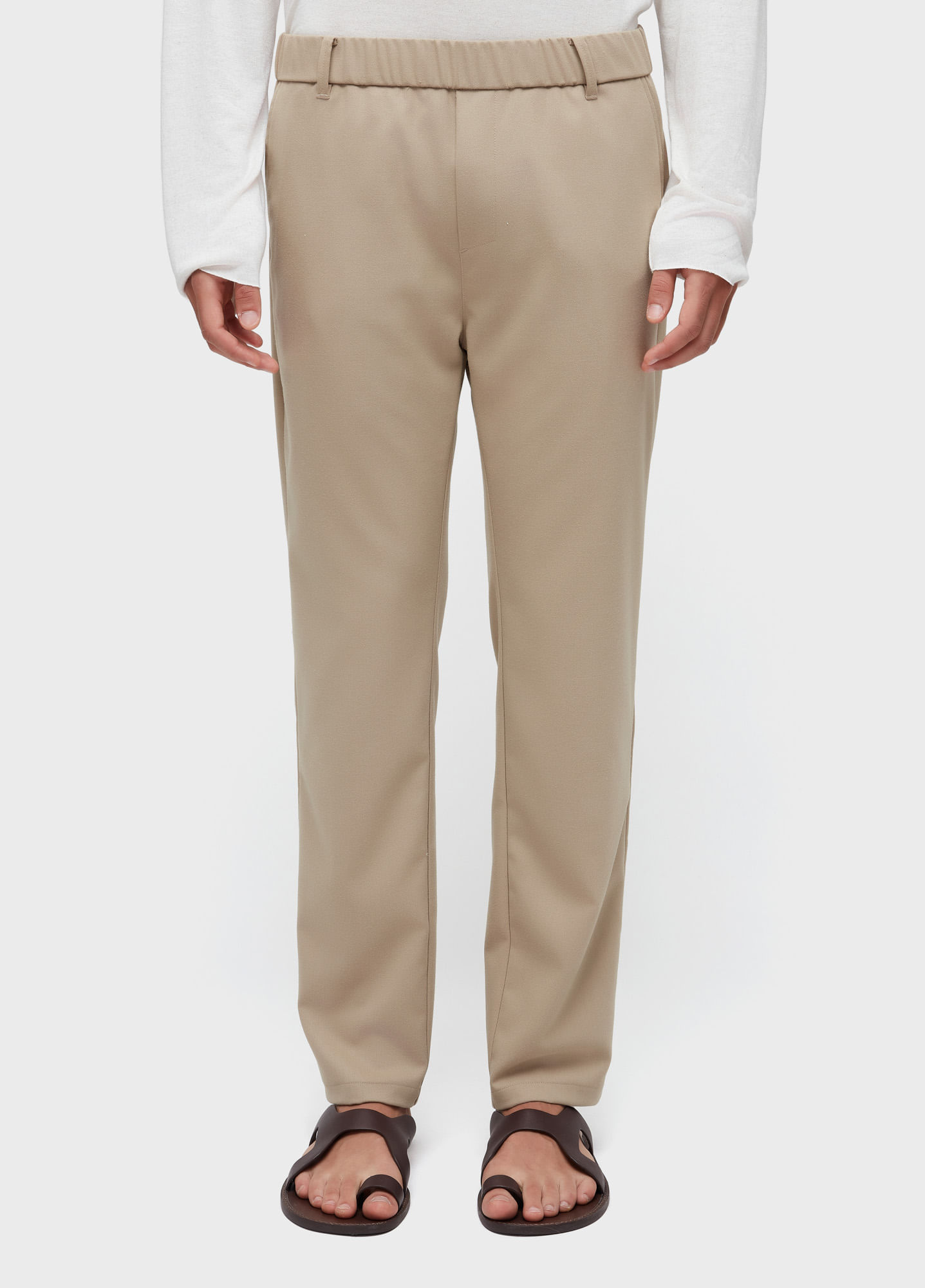 Calça alfaiataria knit