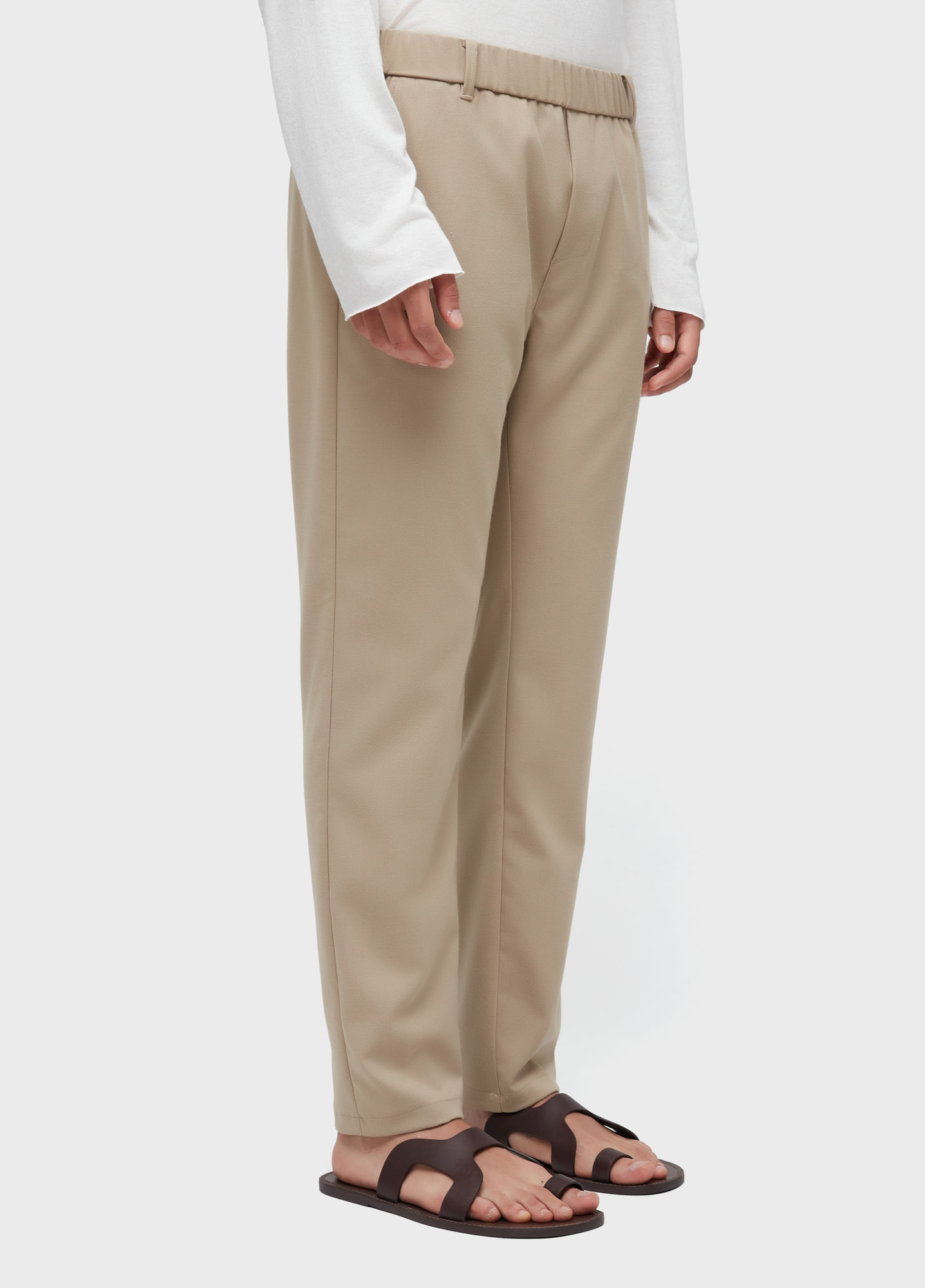 Calça alfaiataria knit