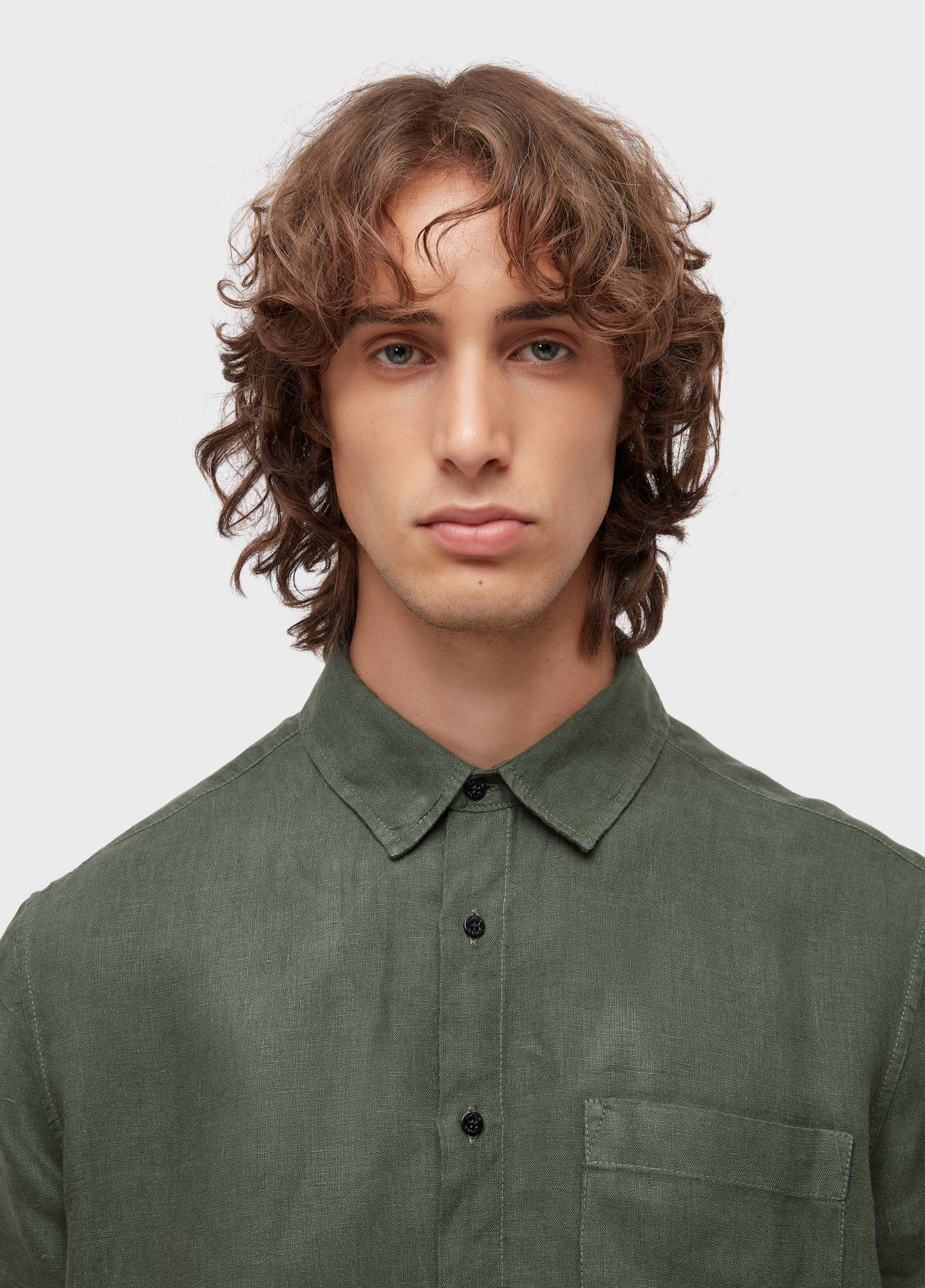 Camisa classic linen