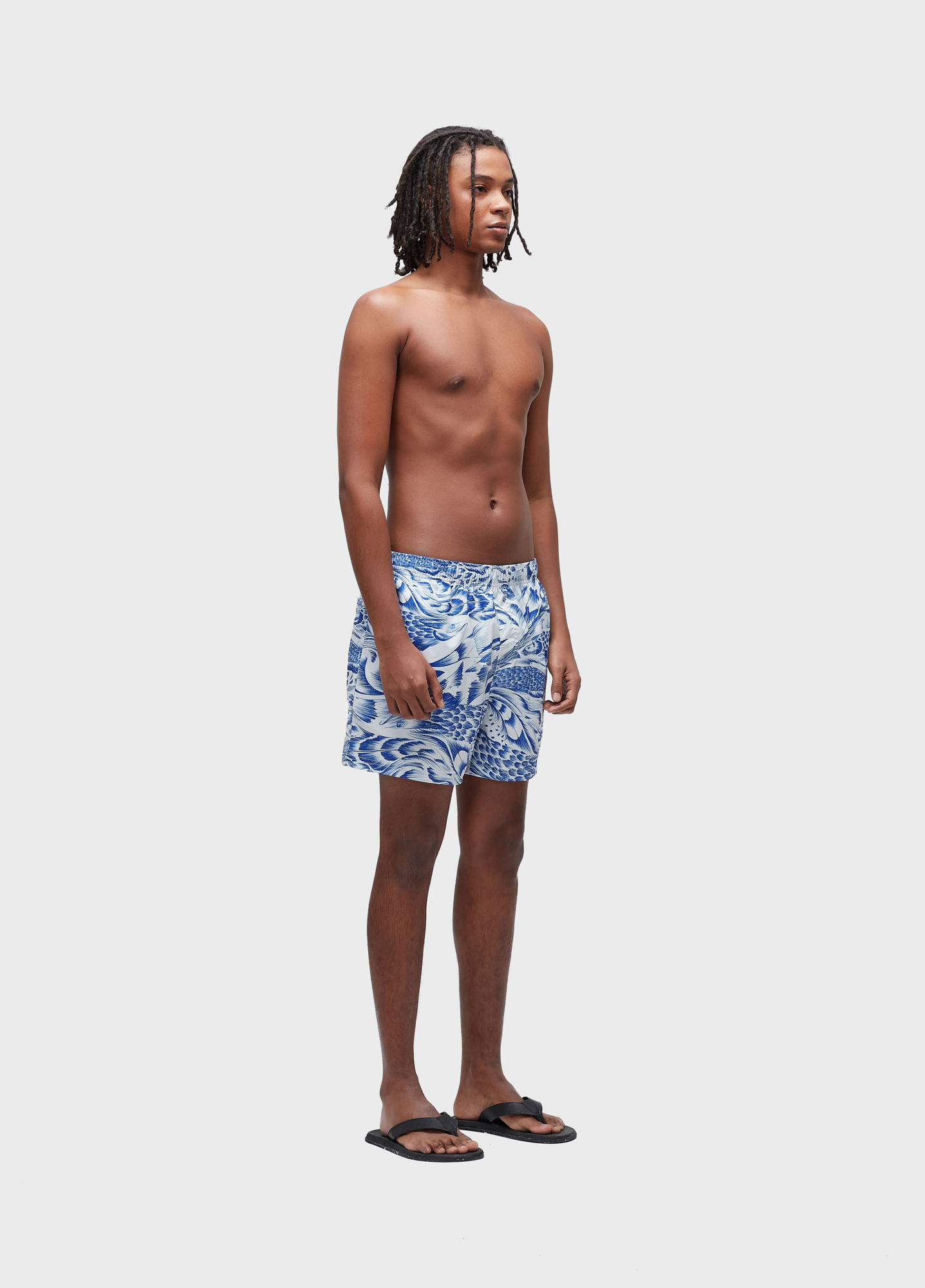 Beach short pirarucu