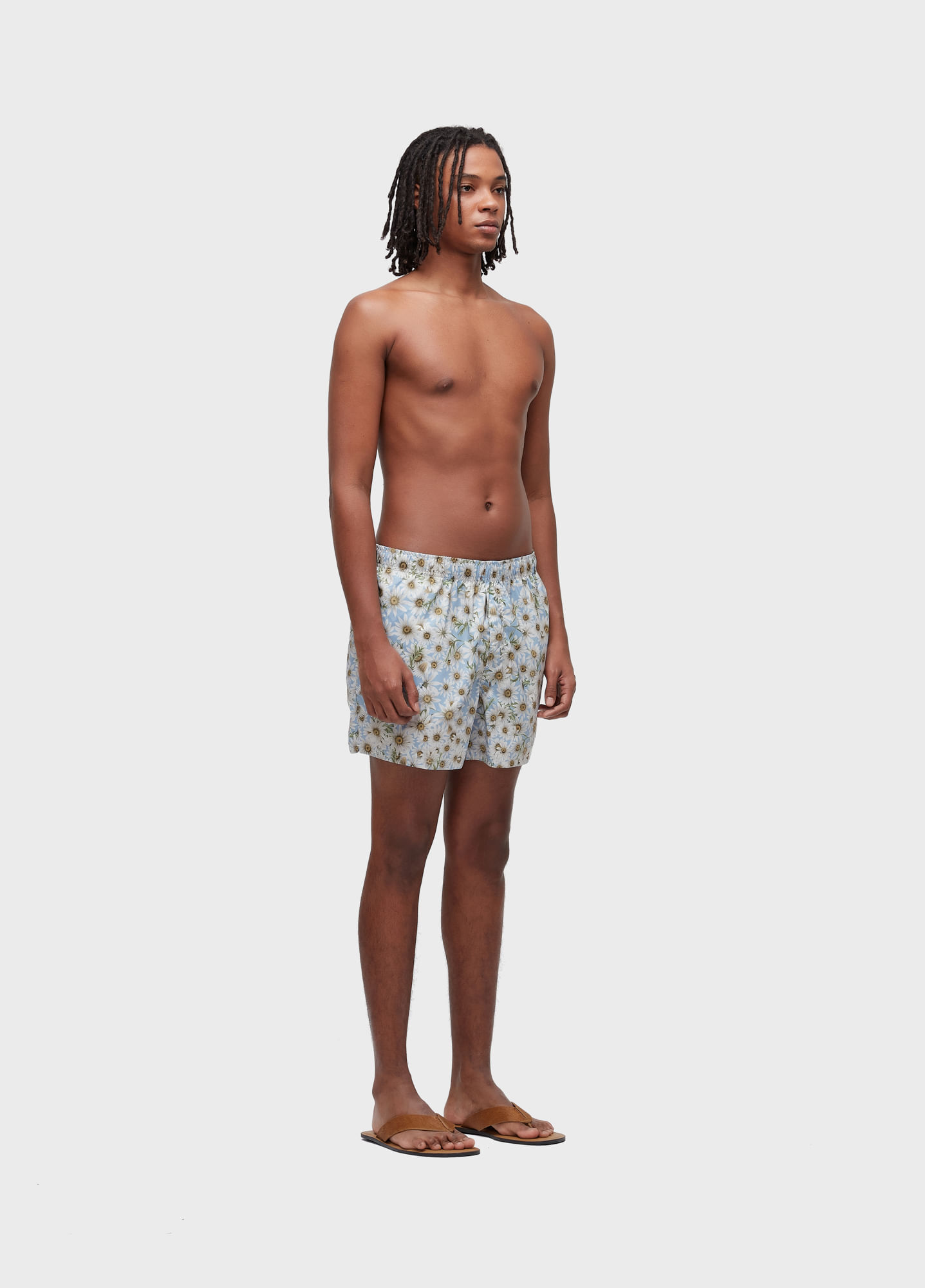 Beach short margaridas