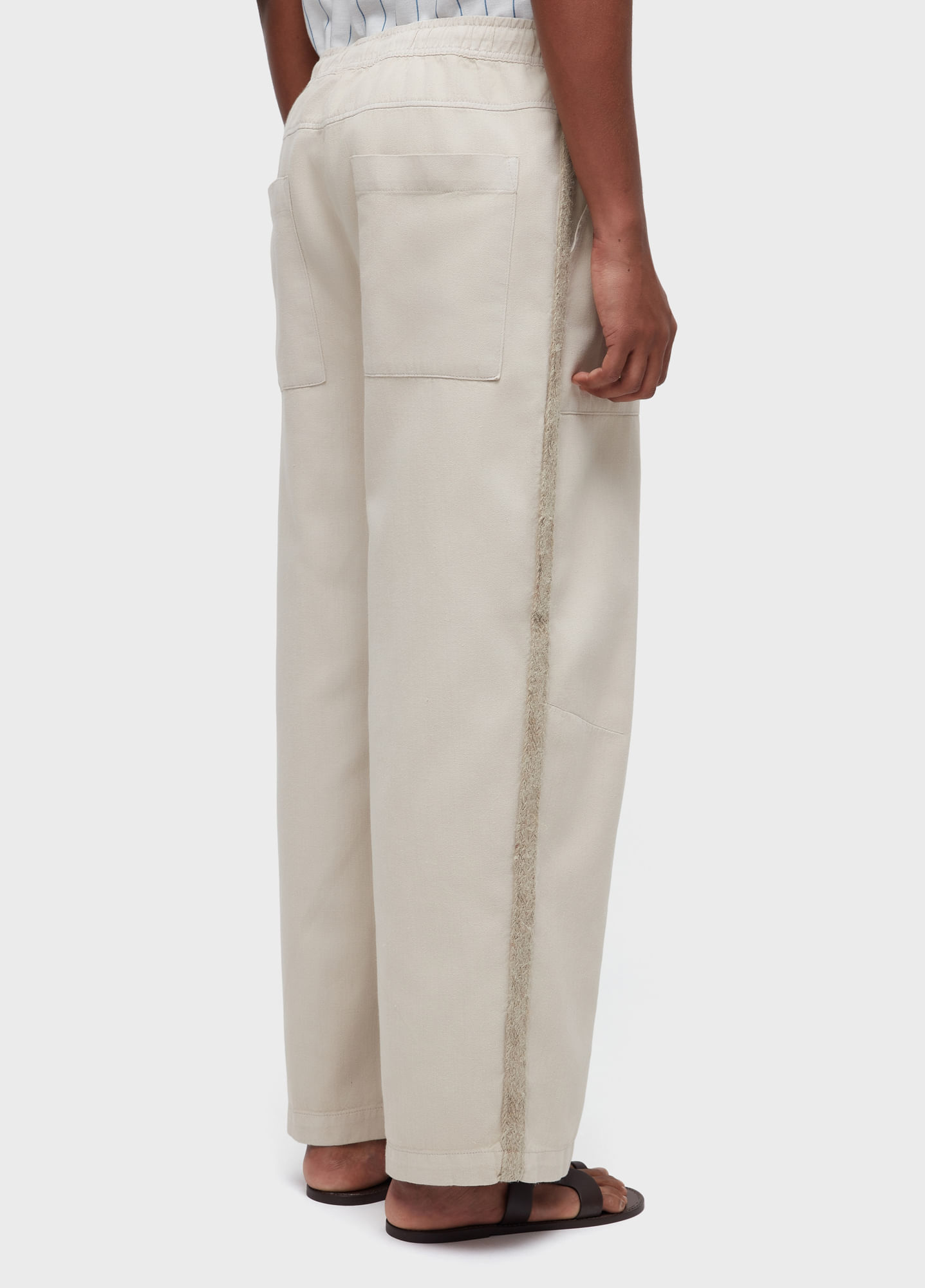 Calça cotton juta tape