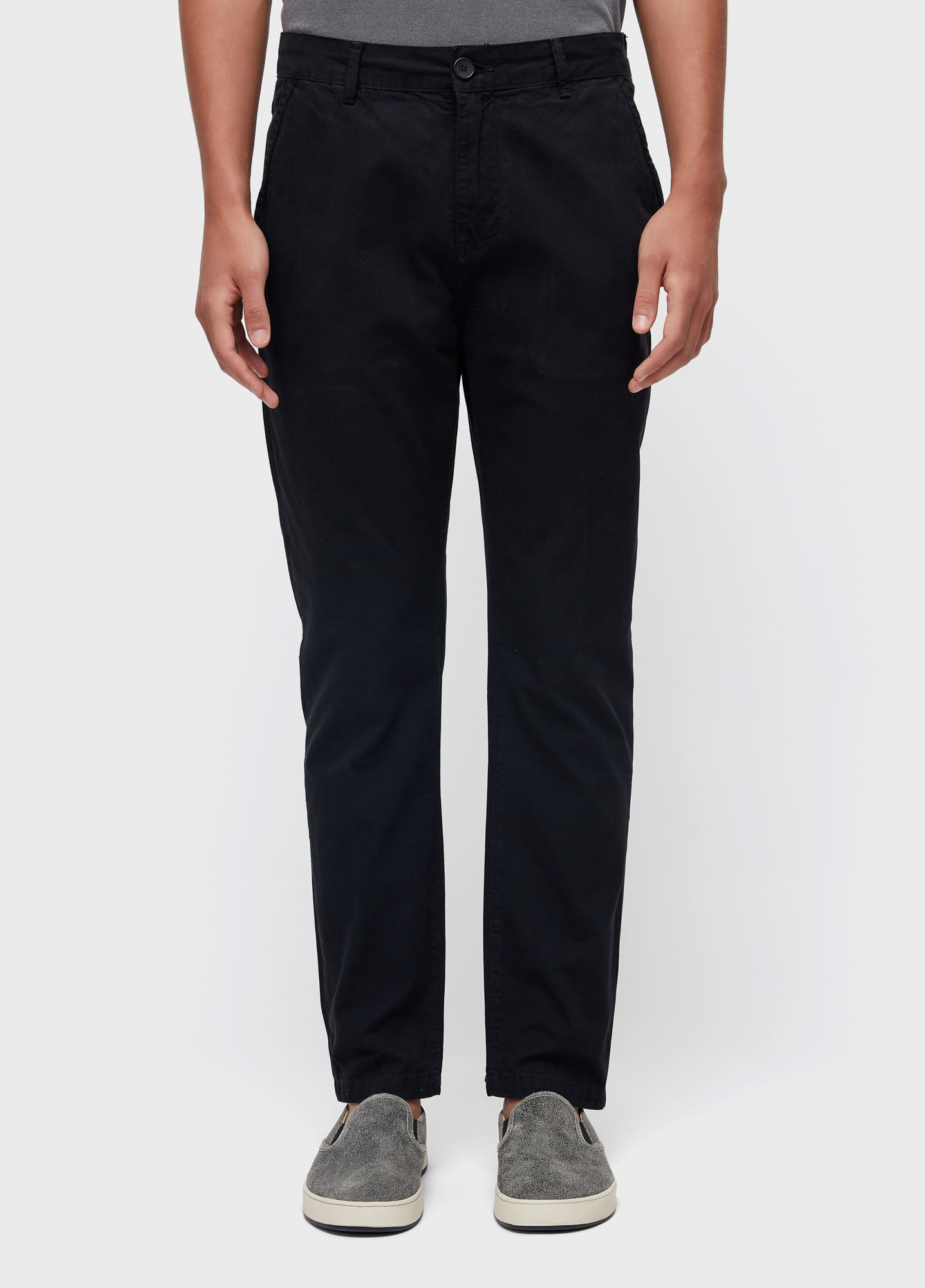 Calça alfaiataria cotton e basic