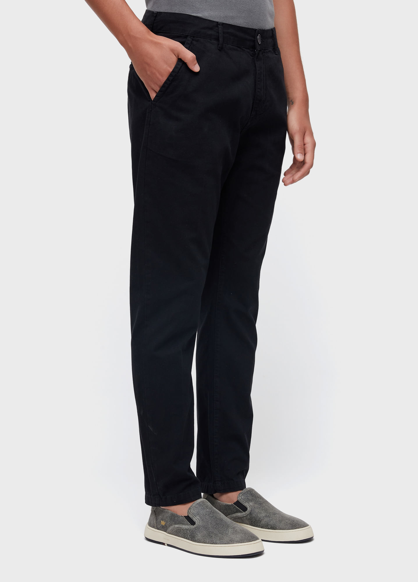 Calça alfaiataria cotton e basic