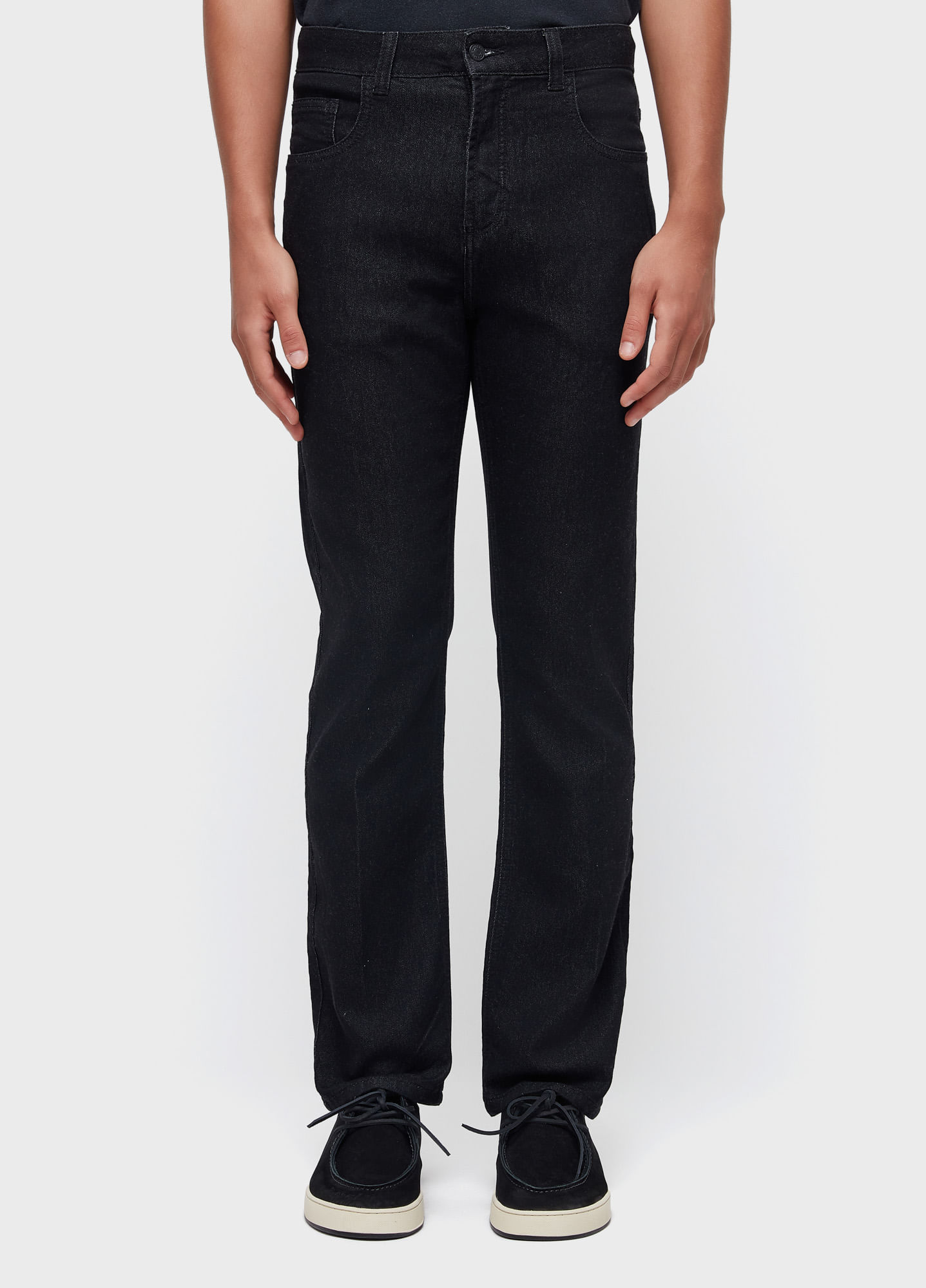 Calça jeans new comfort black