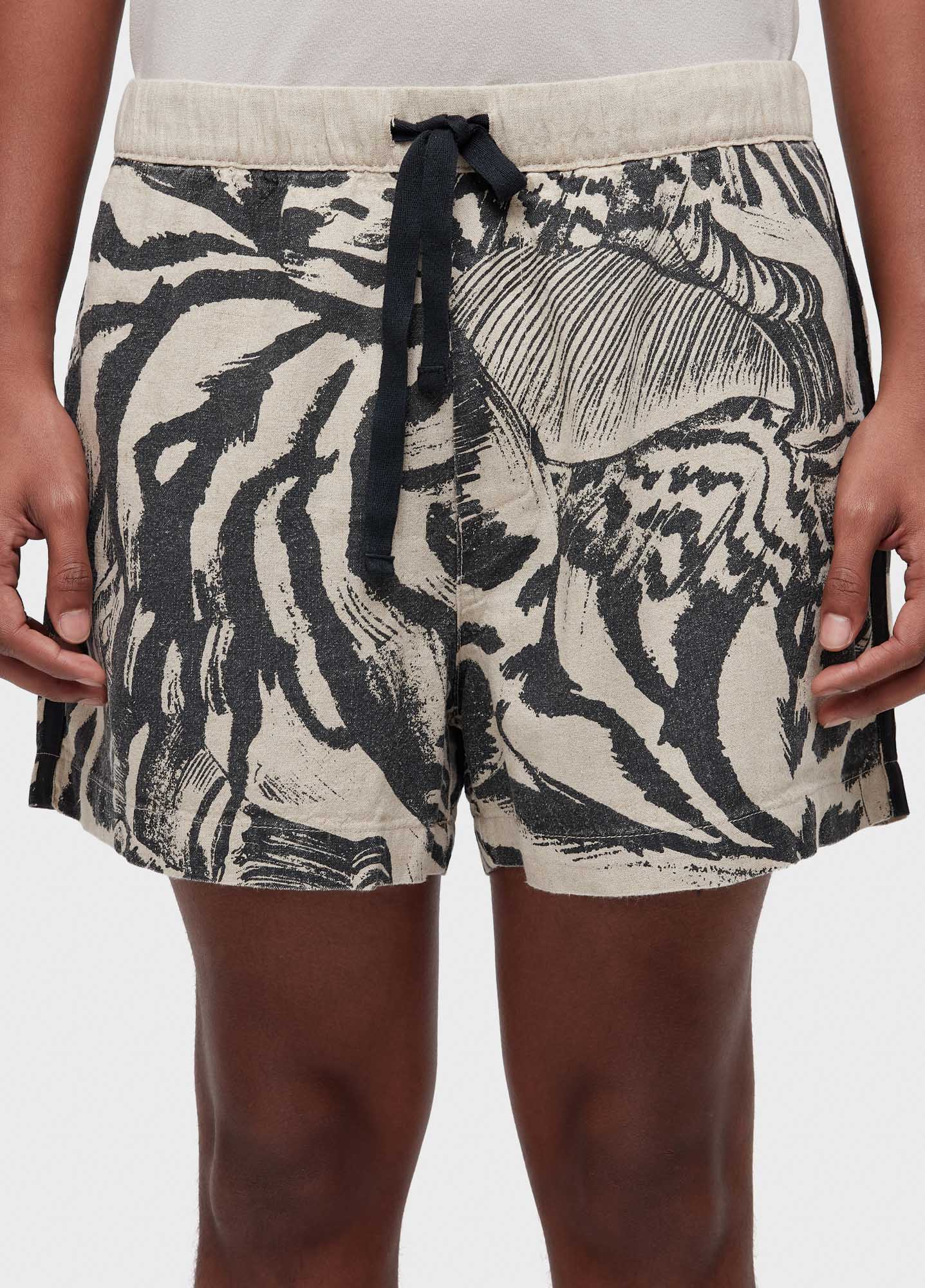 Short linen pj concha noturna