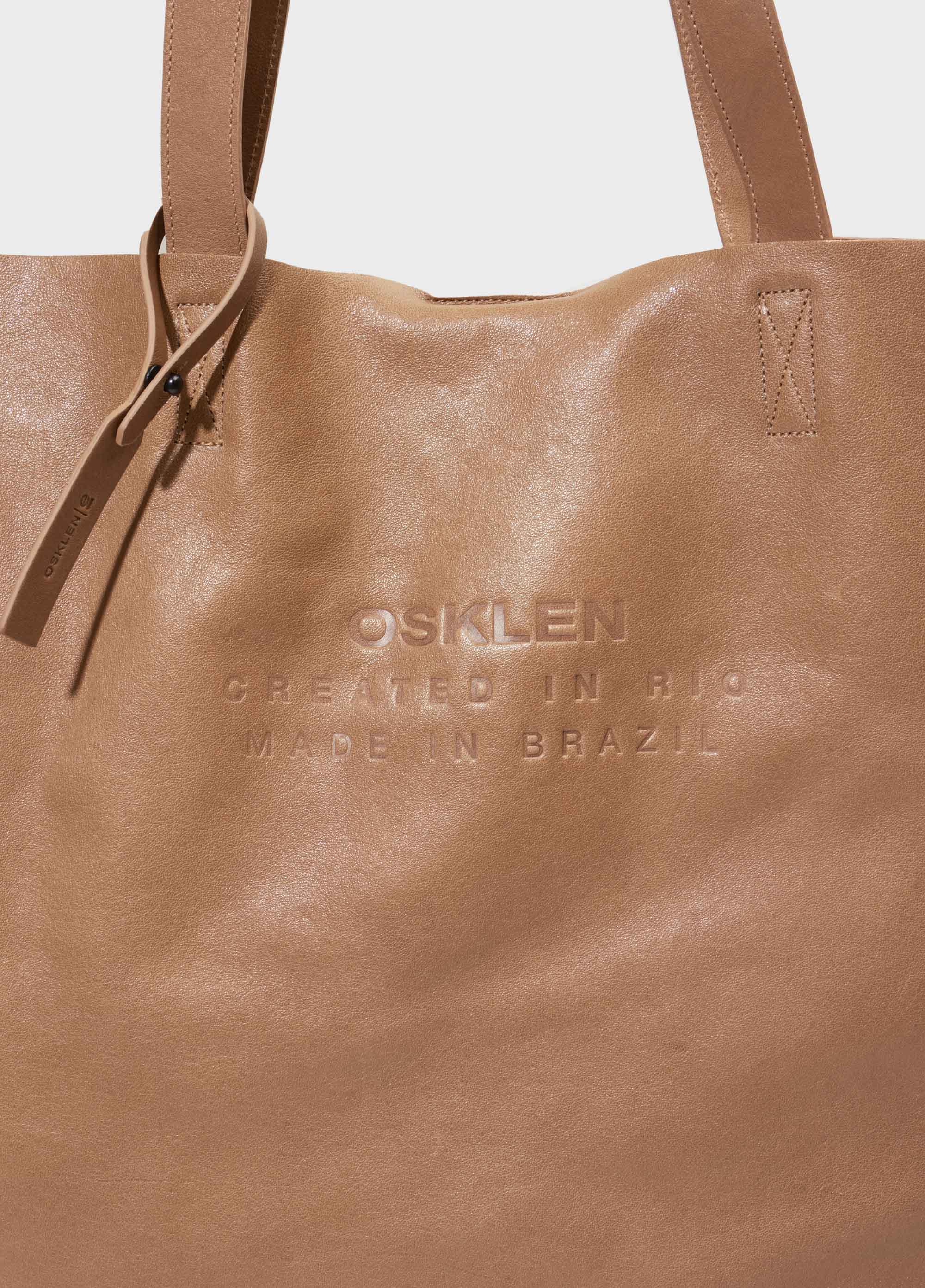 Bolsa tote e leather large