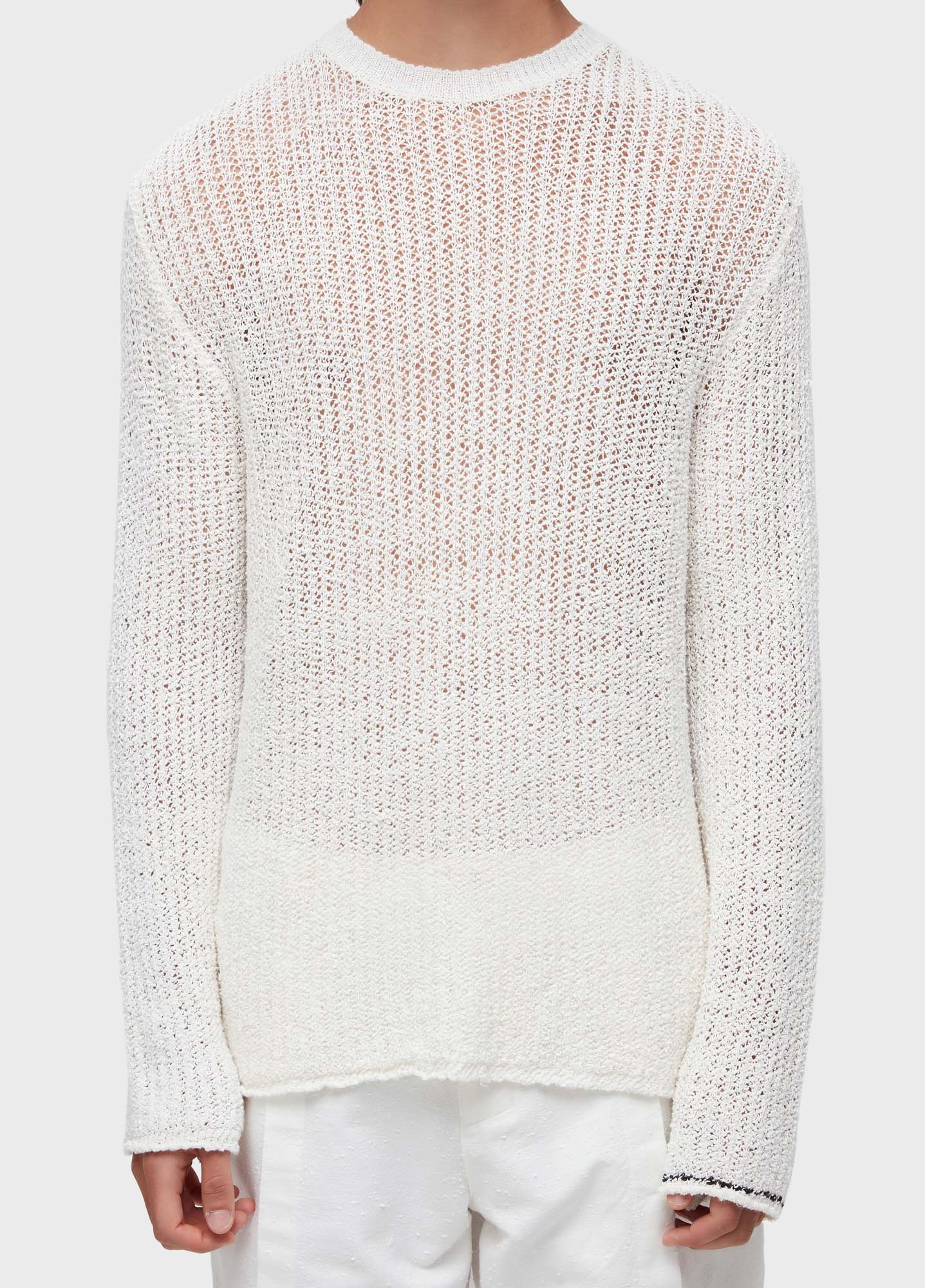 Sweater tricot balneário