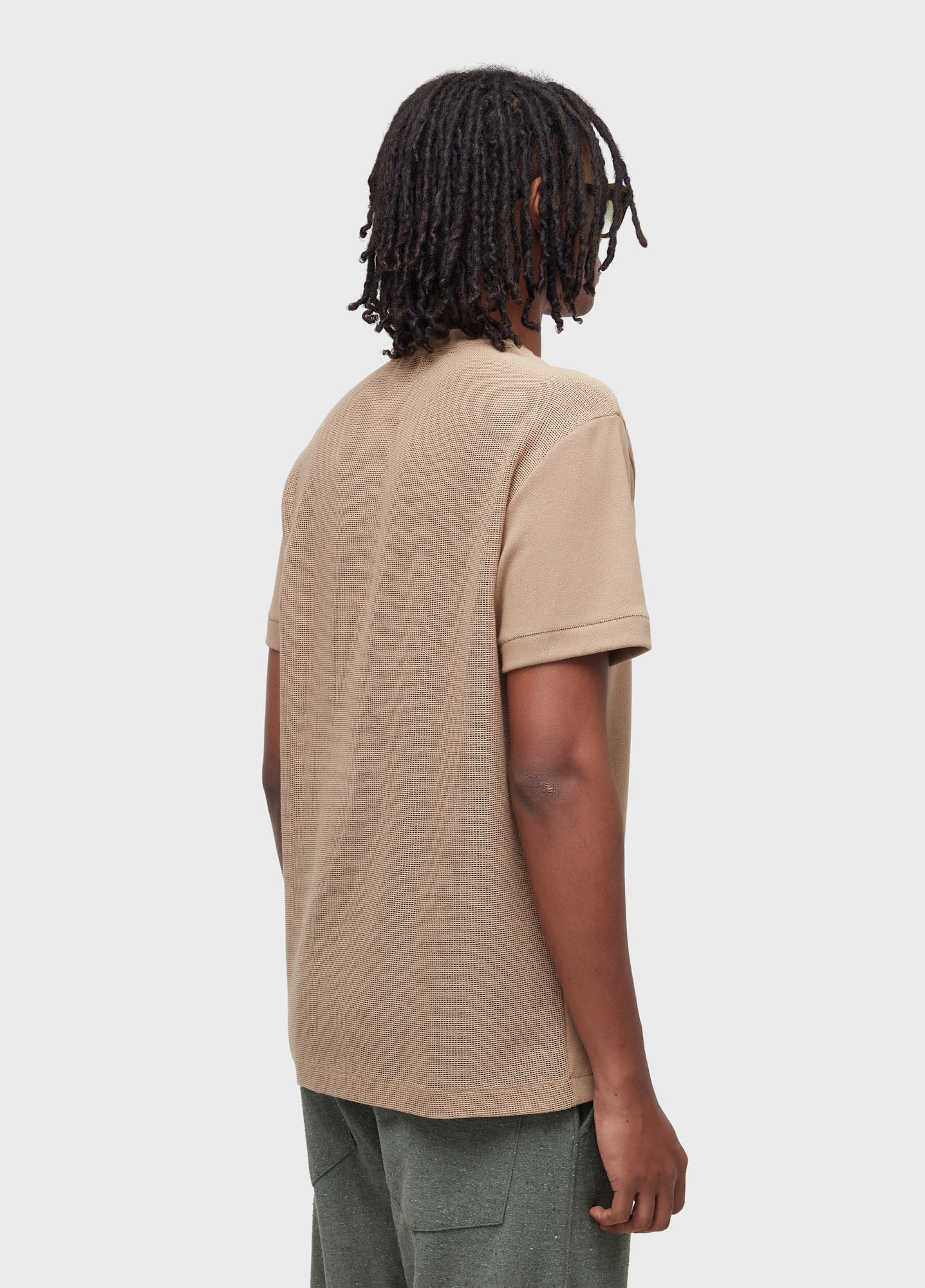 T-shirt backside overlaping rustic MC