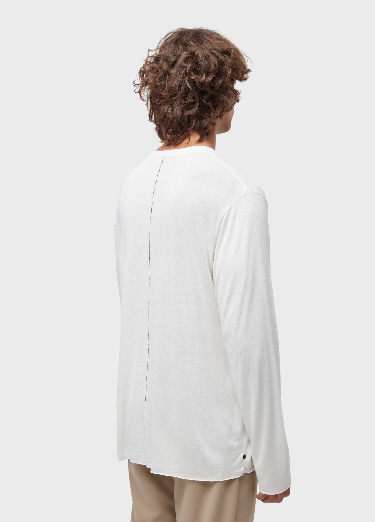 T-shirt visual linen cut ML