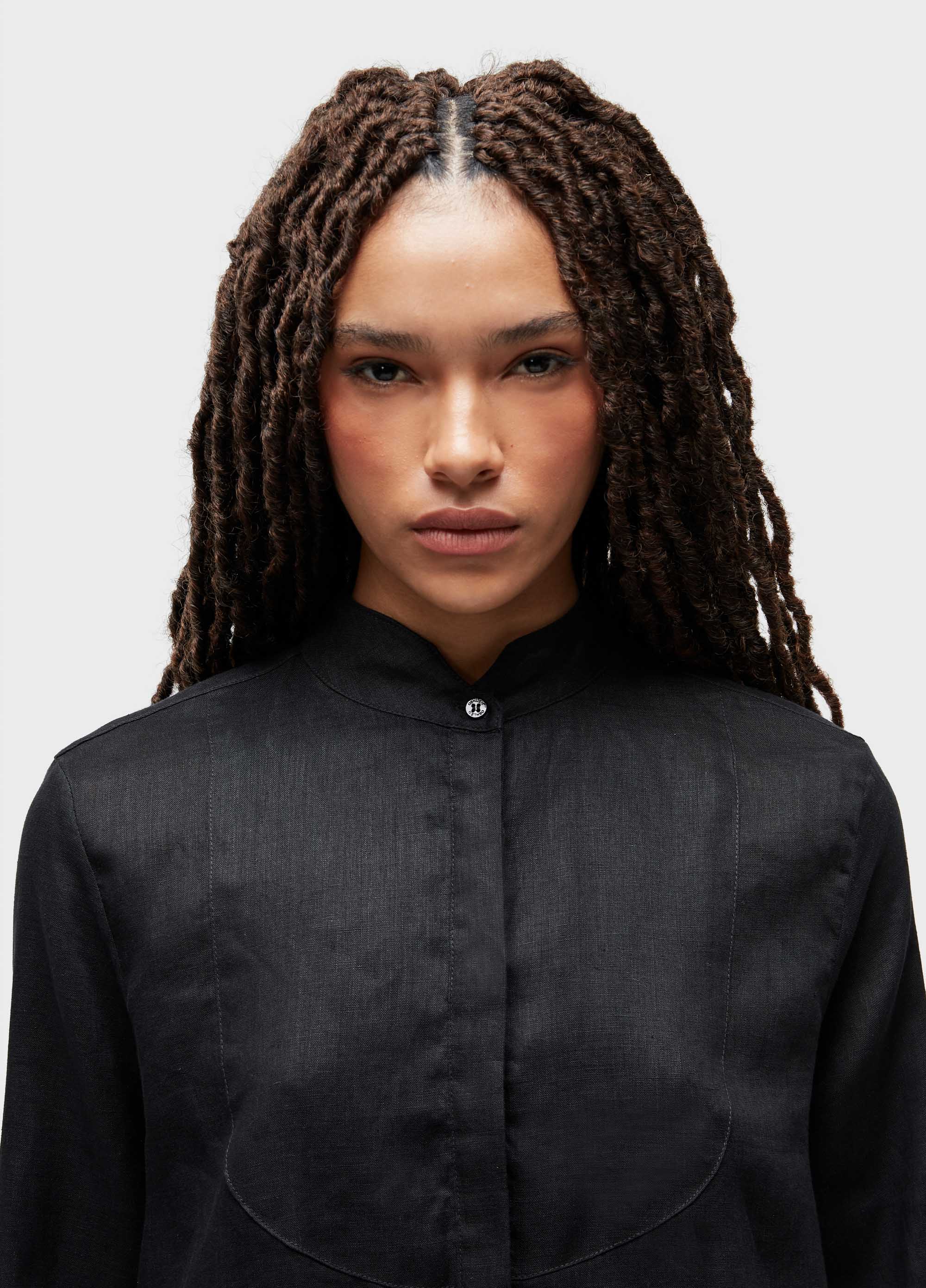 Camisa smoking linen