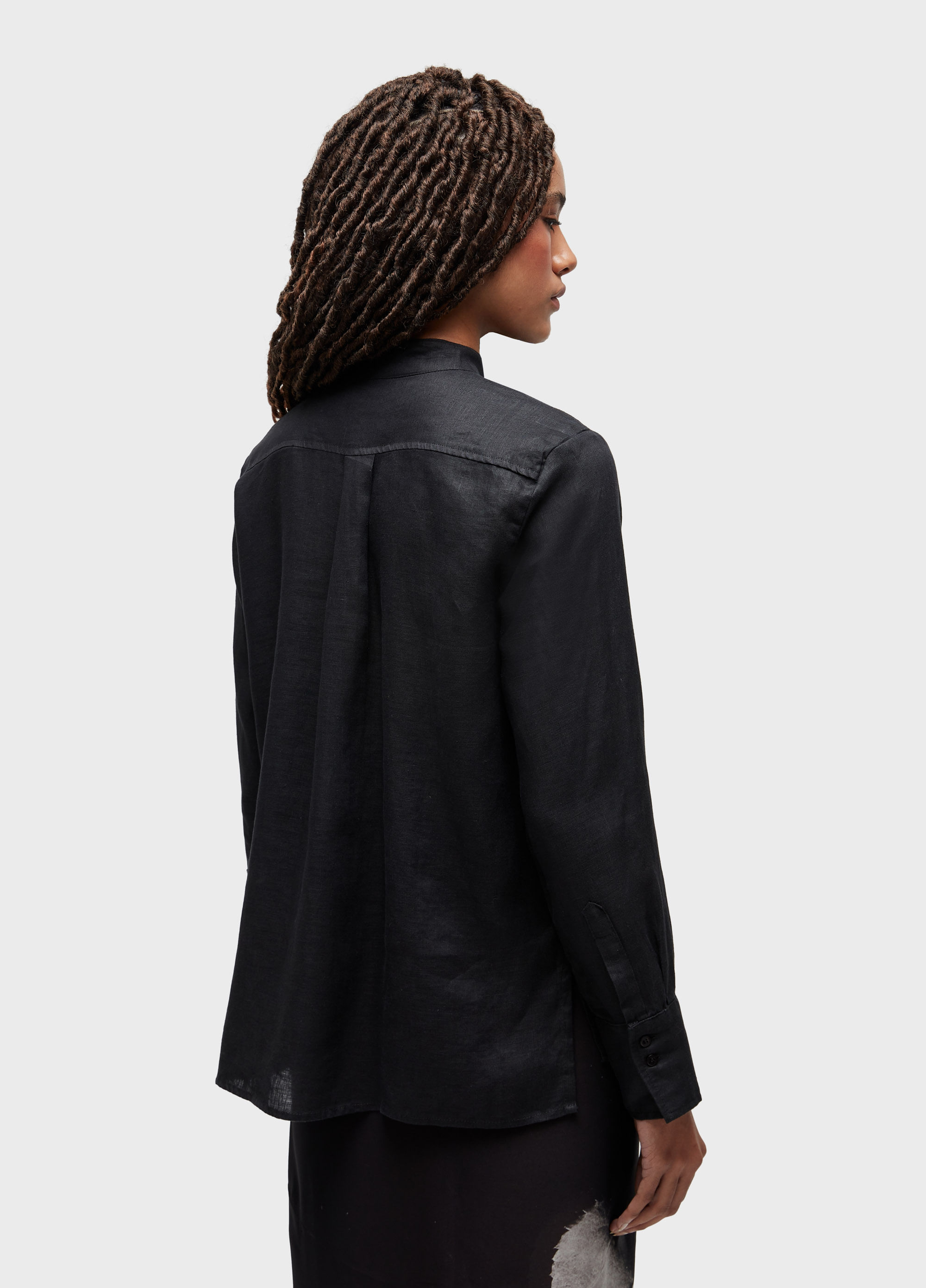 Camisa smoking linen