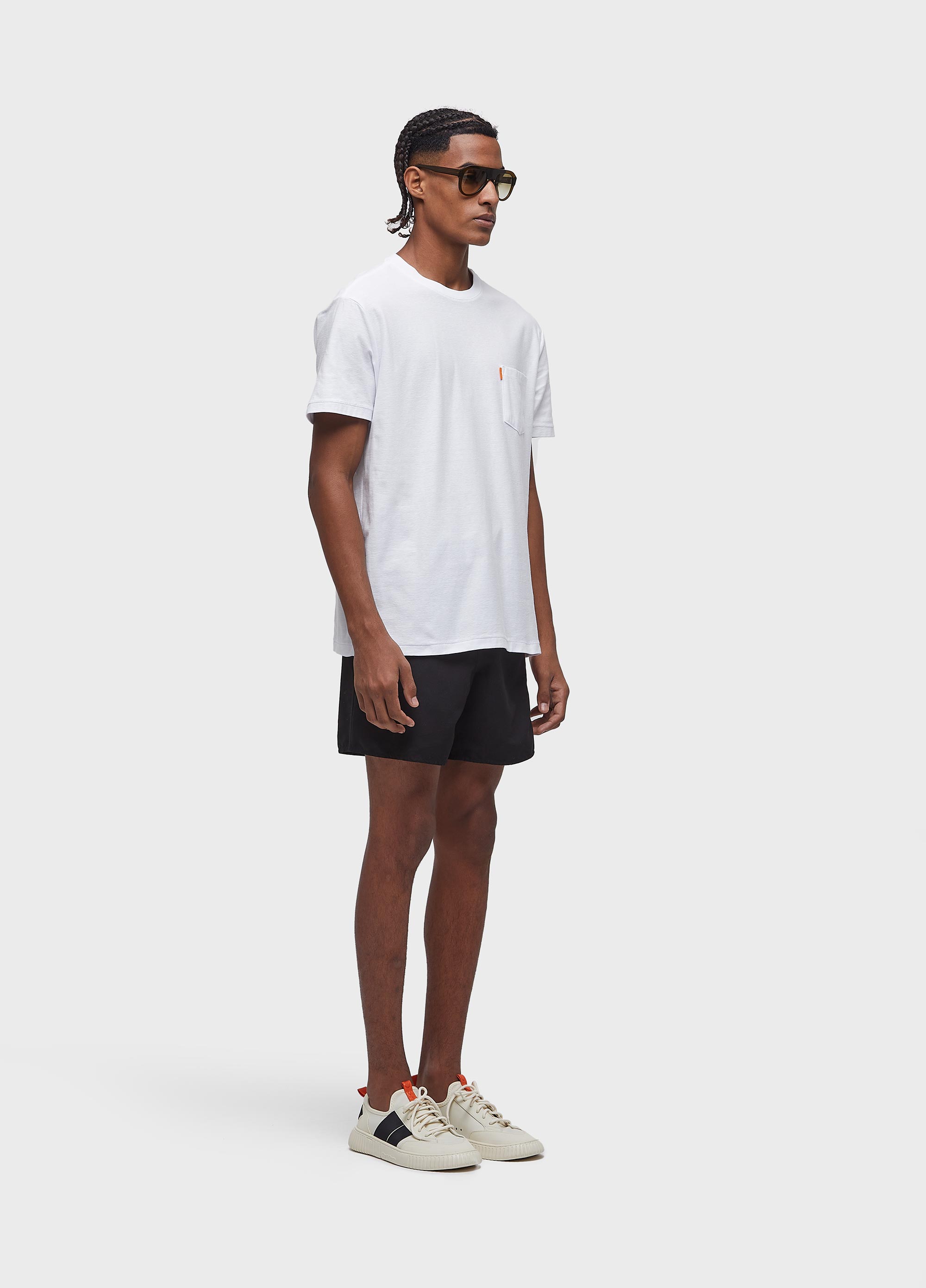 T-shirt washed pocket spot