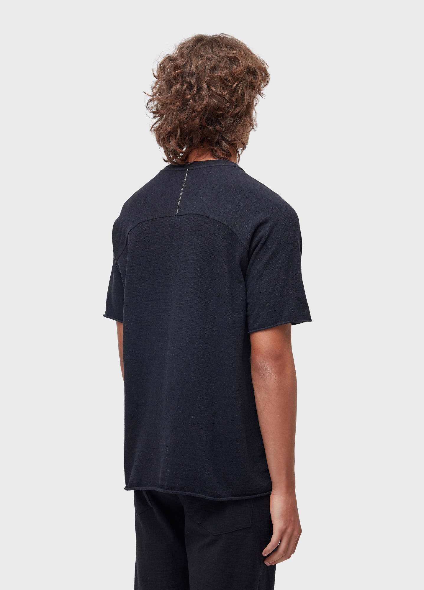 T-shirt descolado yogue