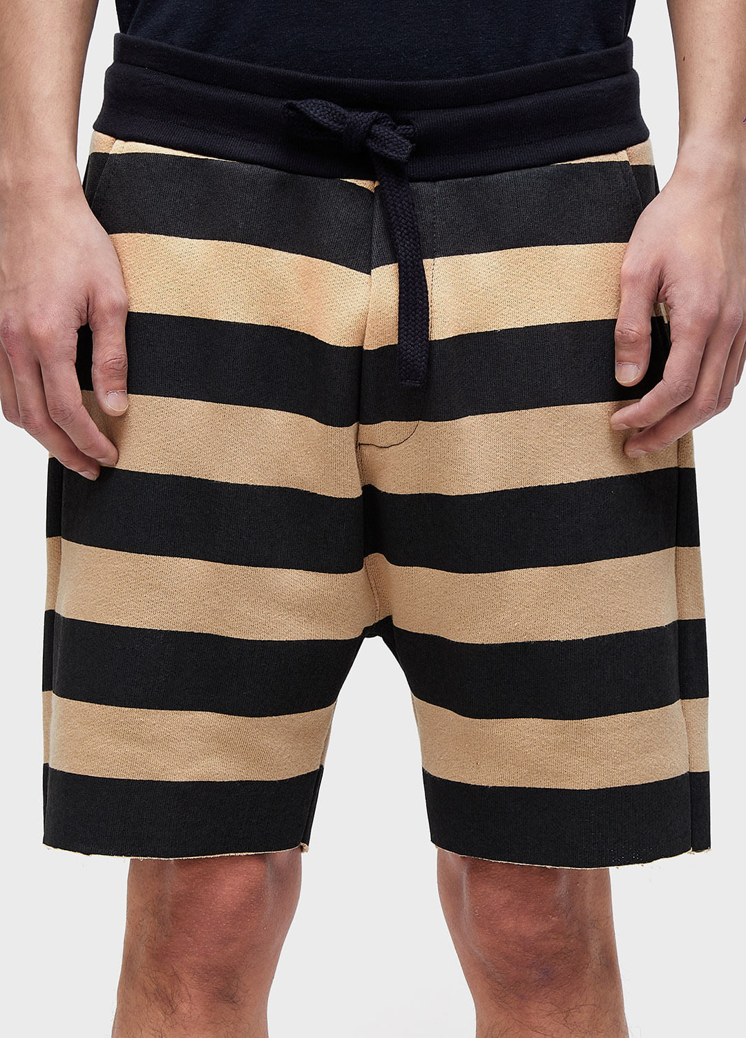 Bermuda casual  listrada over