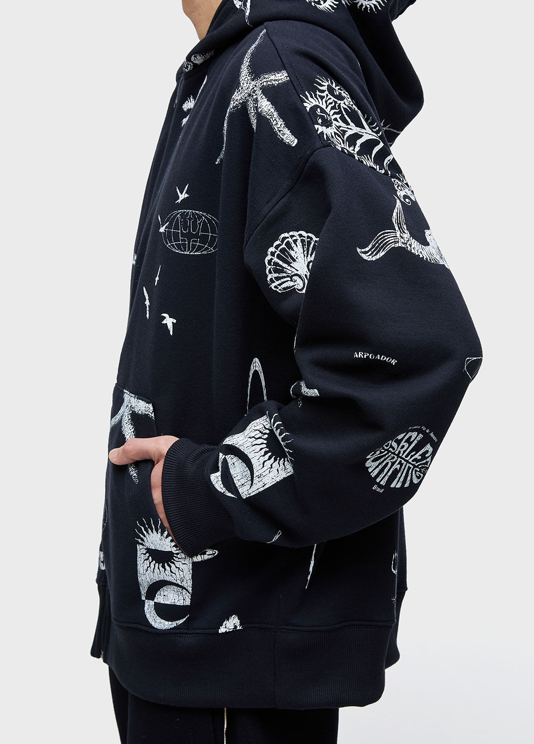 Moletom over double face surfing world