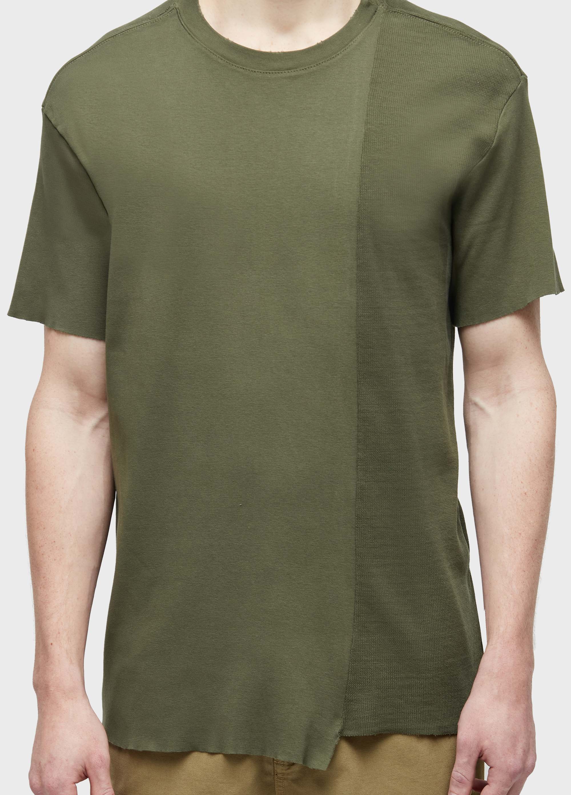 T-shirt MIX assimetrica