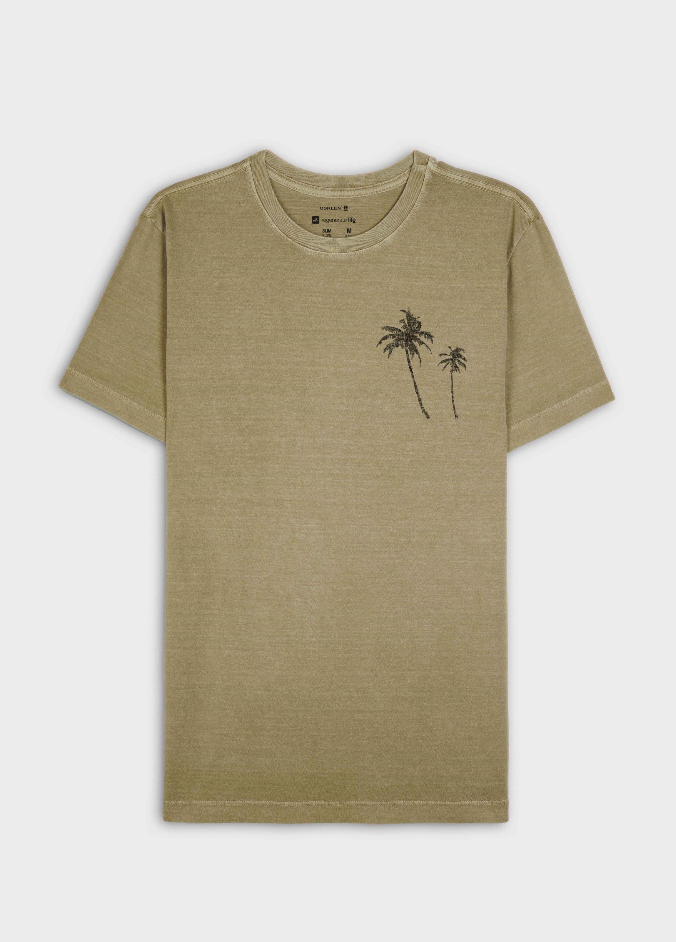 T-shirt slim stone coqueiro gaze
