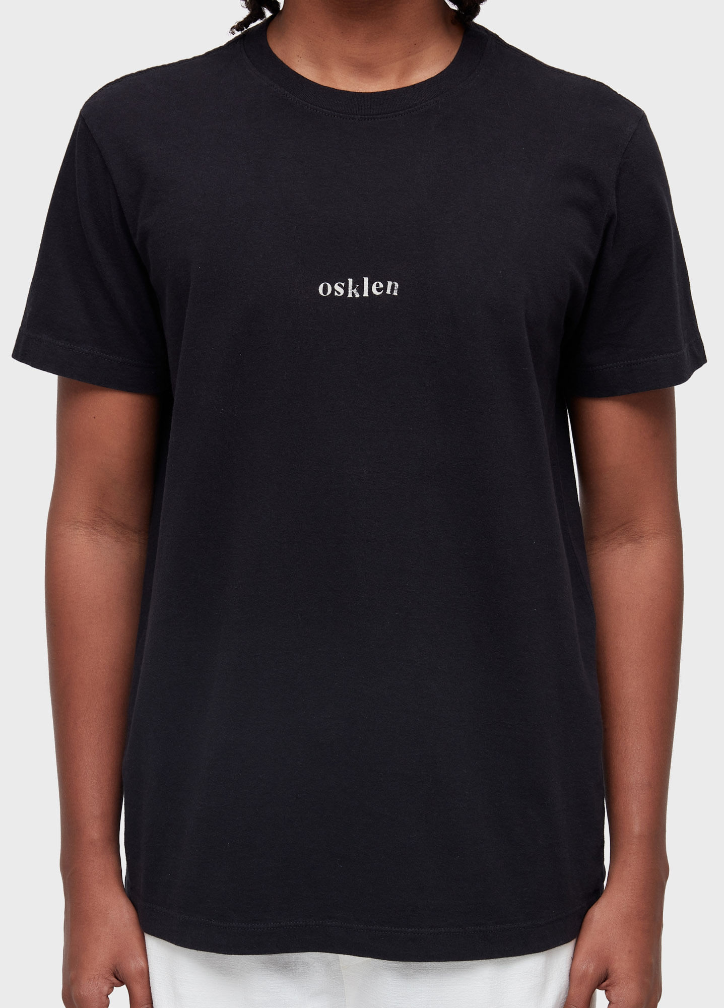 T-shirt slim vintage carimbo MC