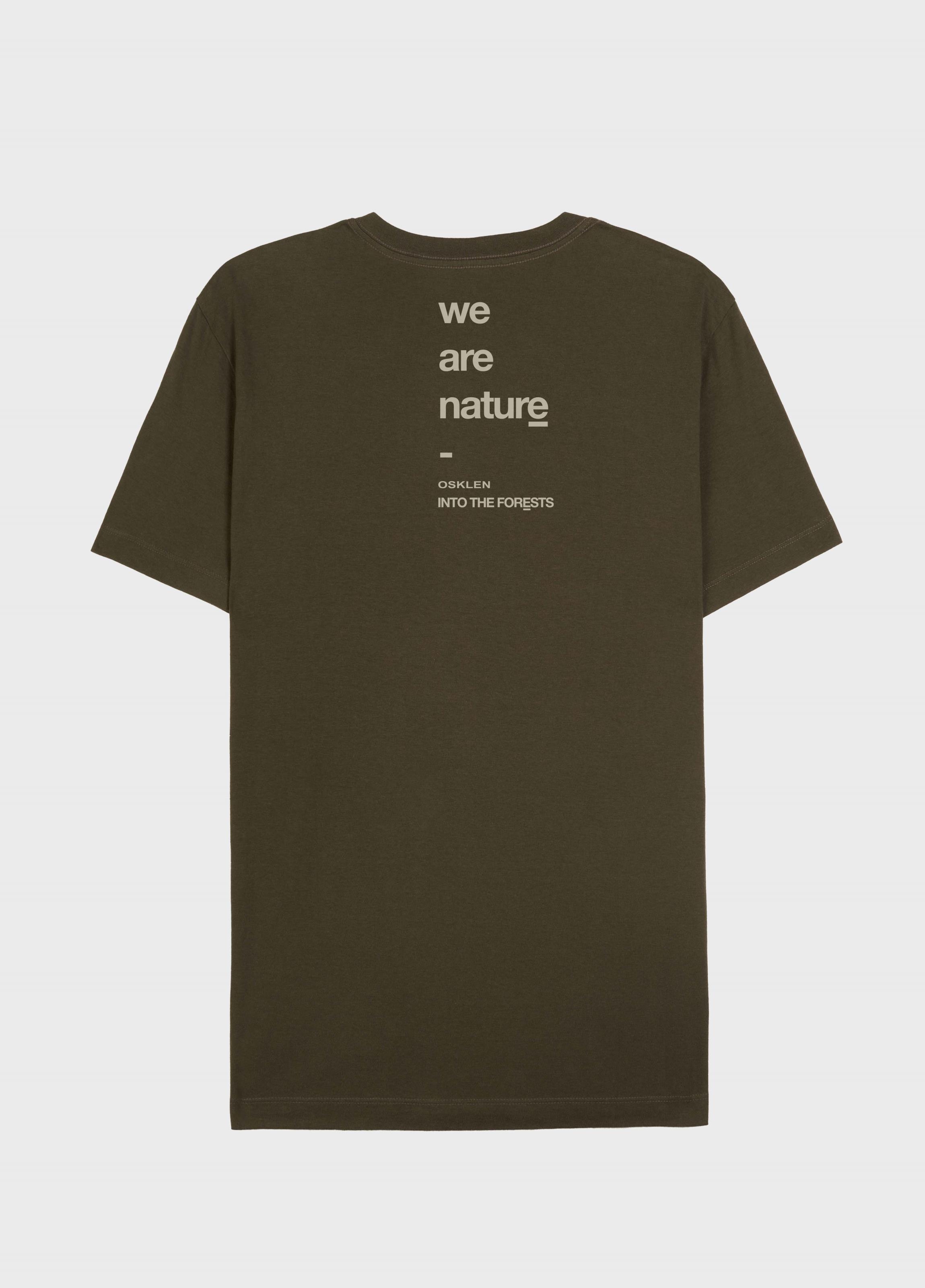 T-shirt slim vintage osk we are nature M