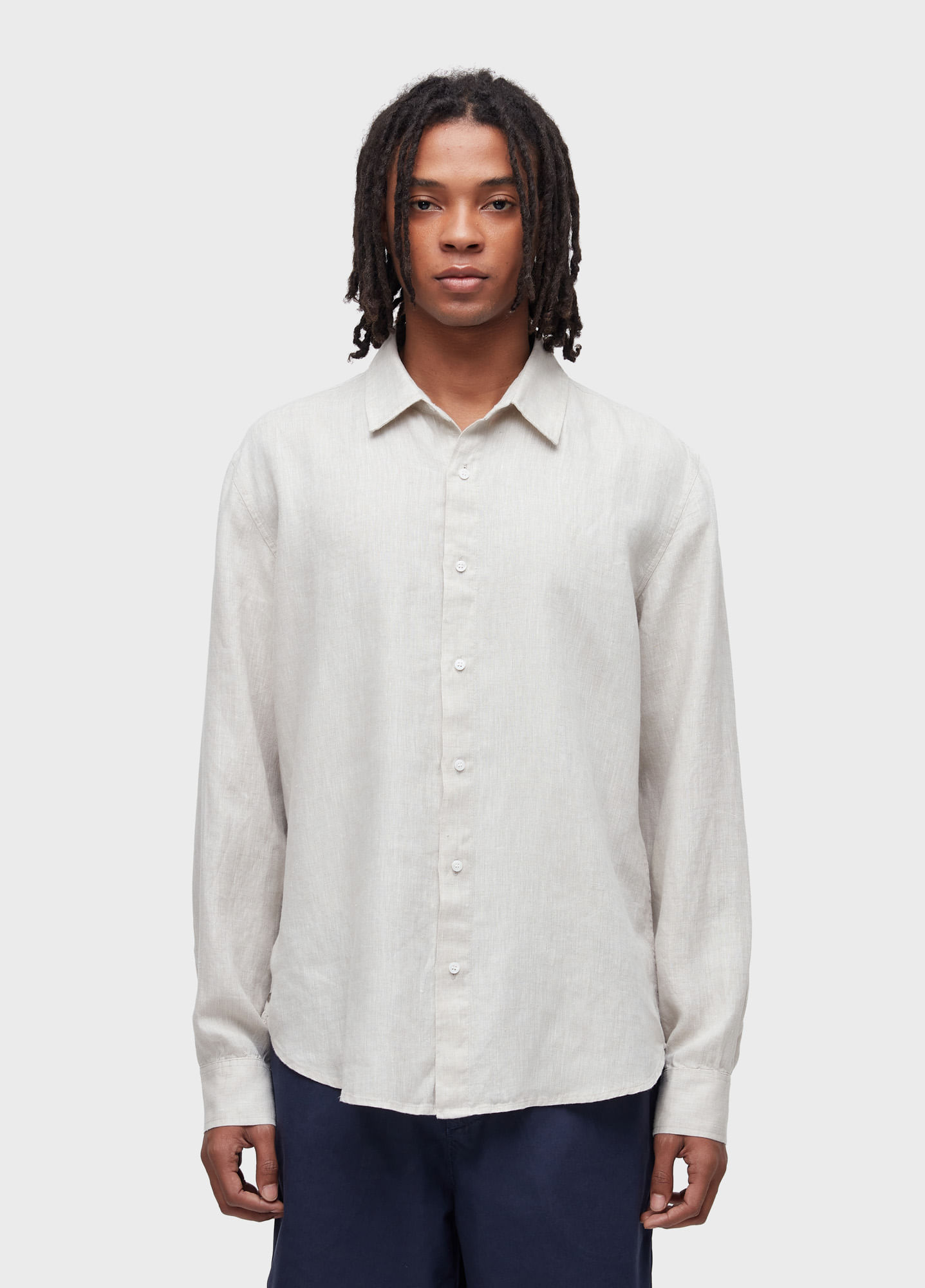 Camisa classic linen ML