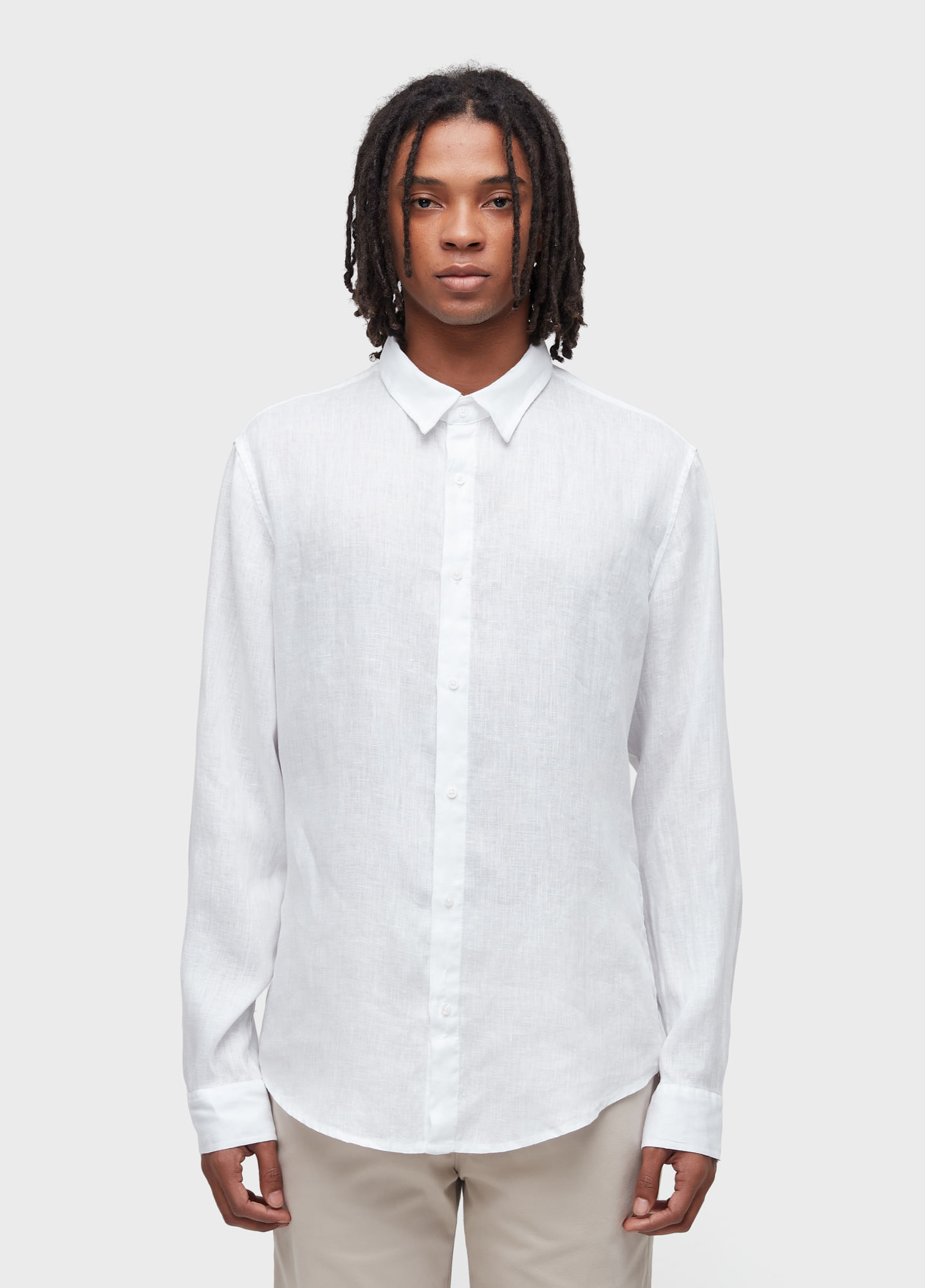Camisa classic linen ML