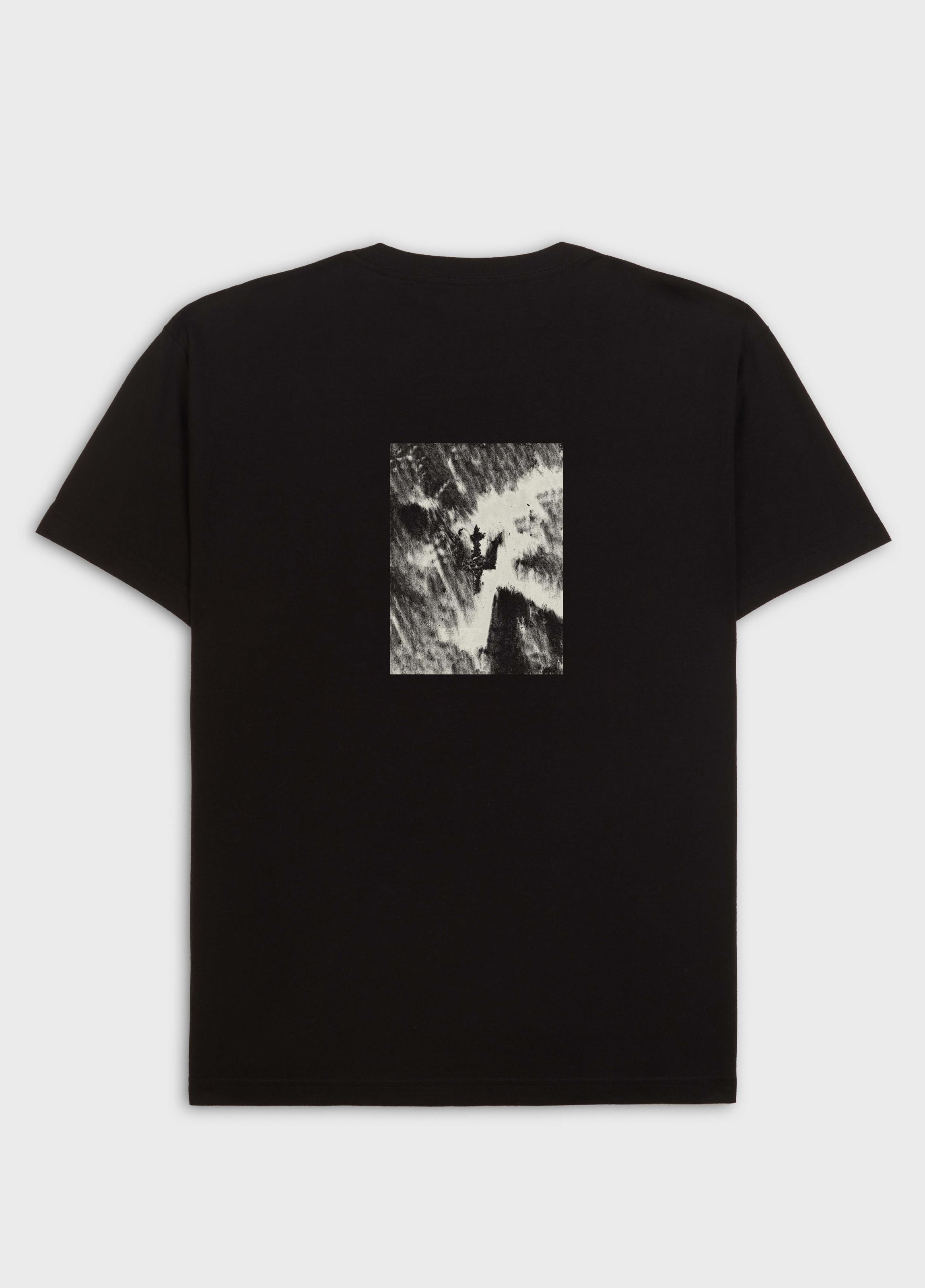 T-shirt vintage tridente areia MC