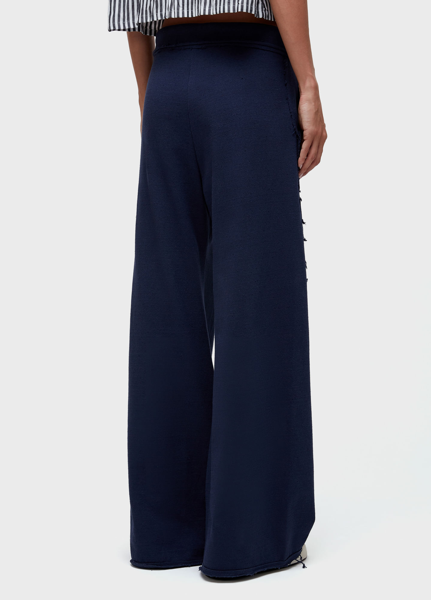 Calça rustica desfiada