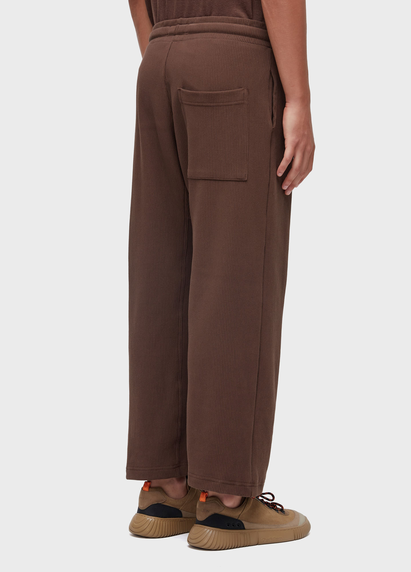 Calça kimono canelada
