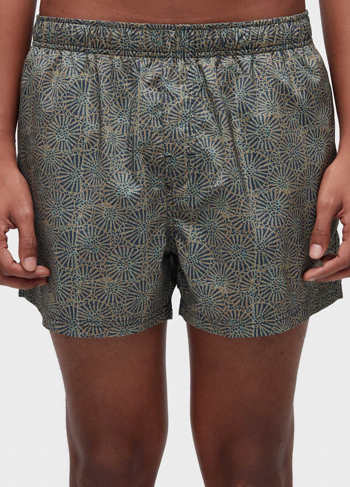 Beach short vintage coral