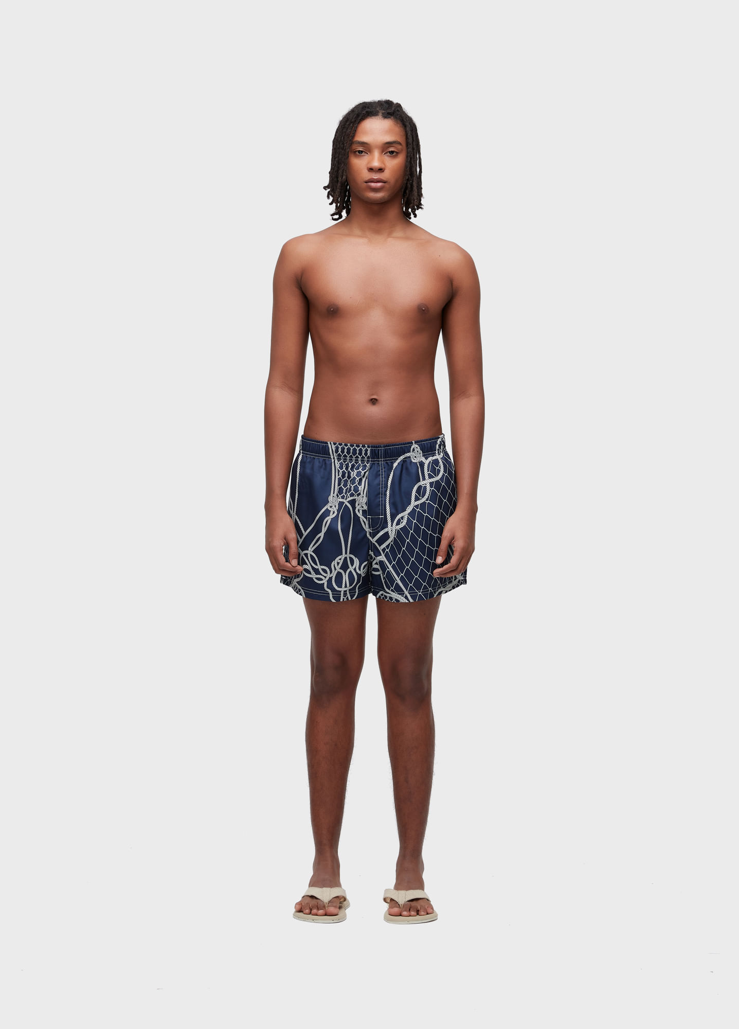 Resort short aquaone knot