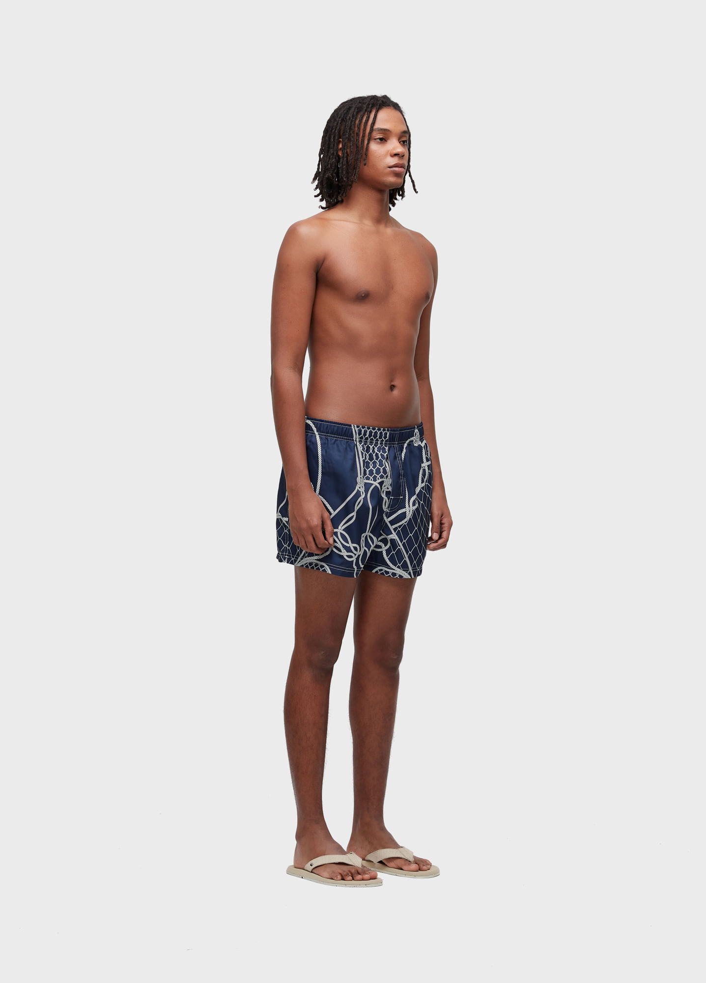 Resort short aquaone knot
