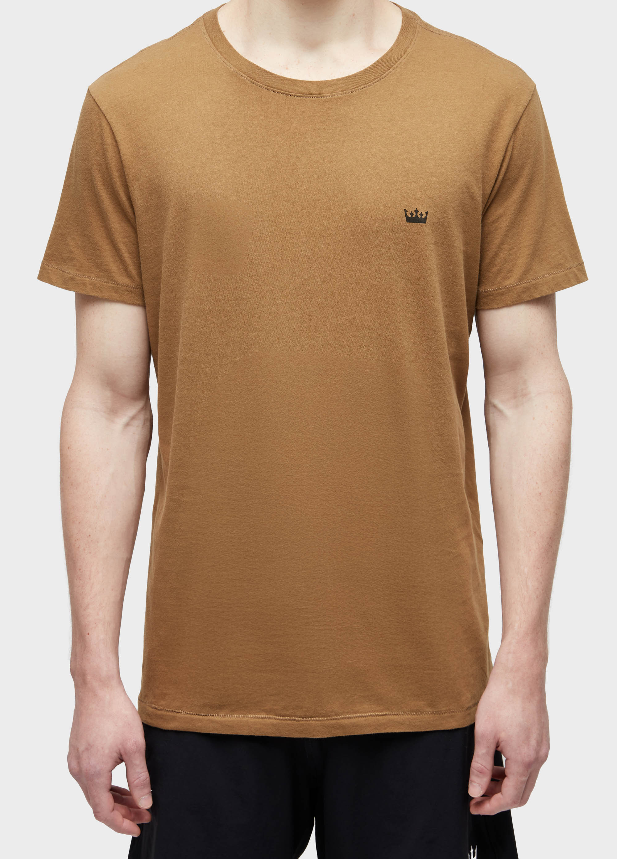 T-shirt soft used gold crown