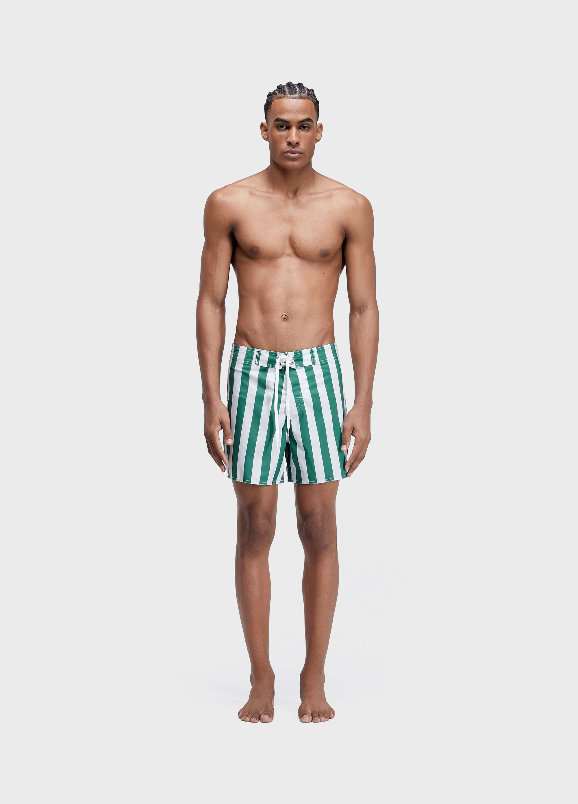 Bermuda surf aquaone flex caiçara stripe