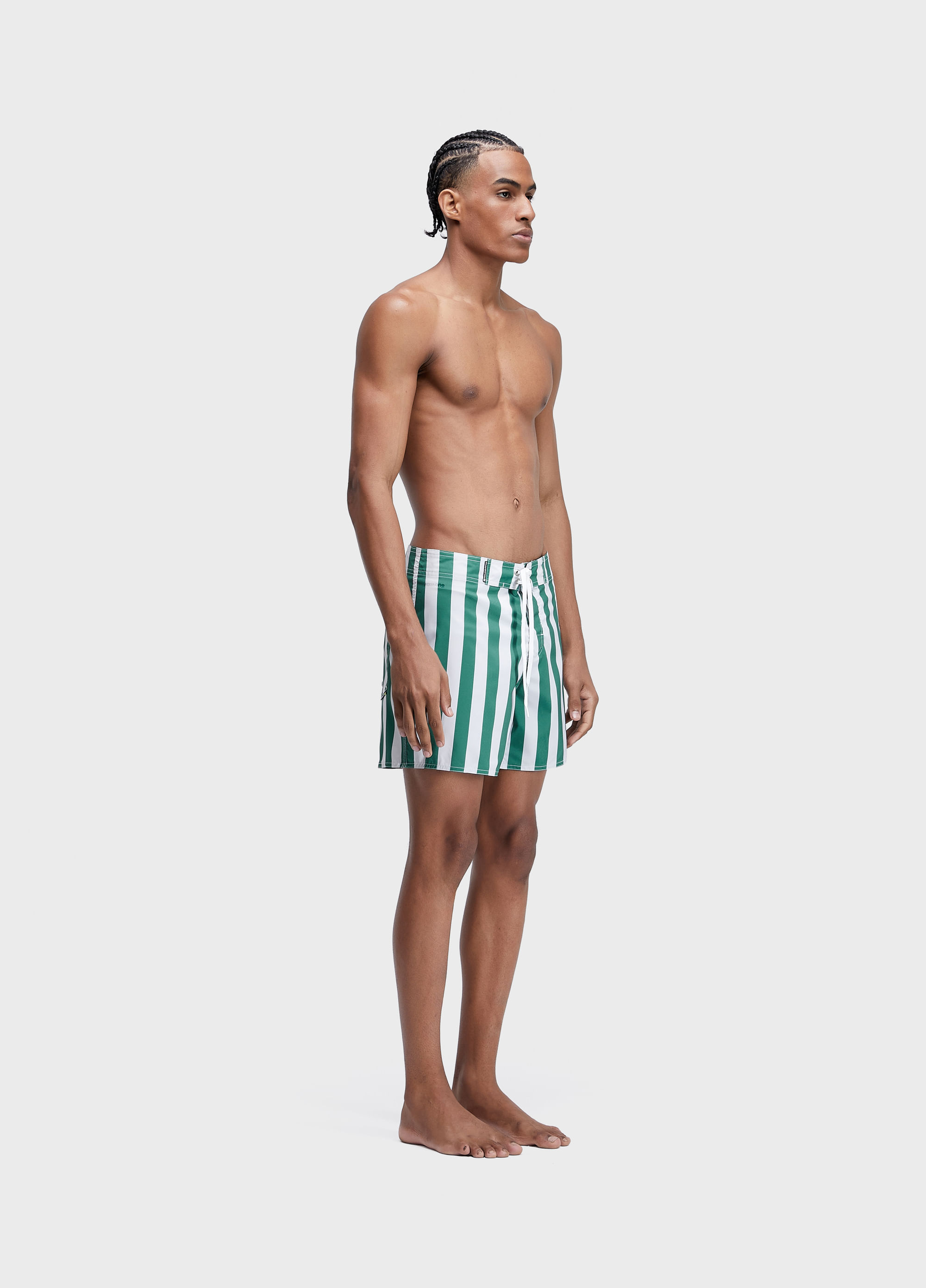 Bermuda surf aquaone flex caiçara stripe