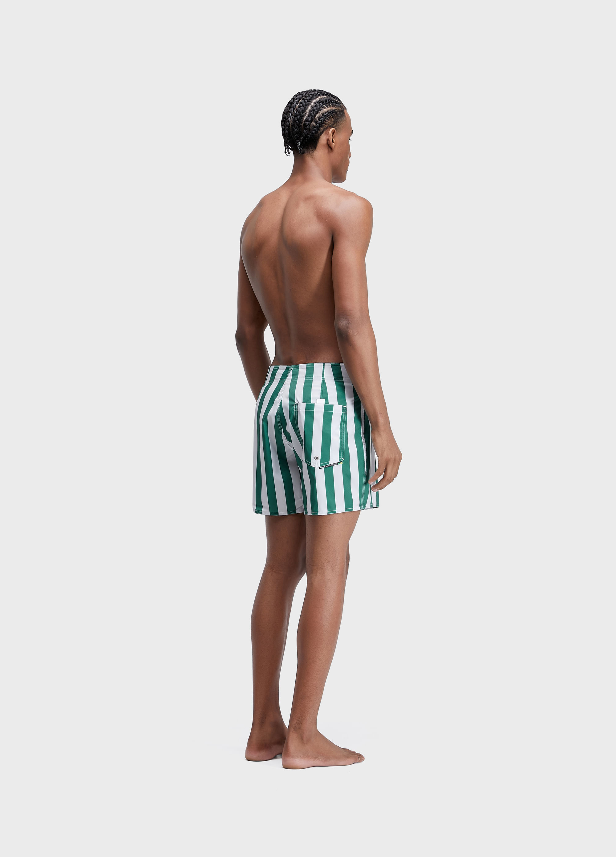 Bermuda surf aquaone flex caiçara stripe