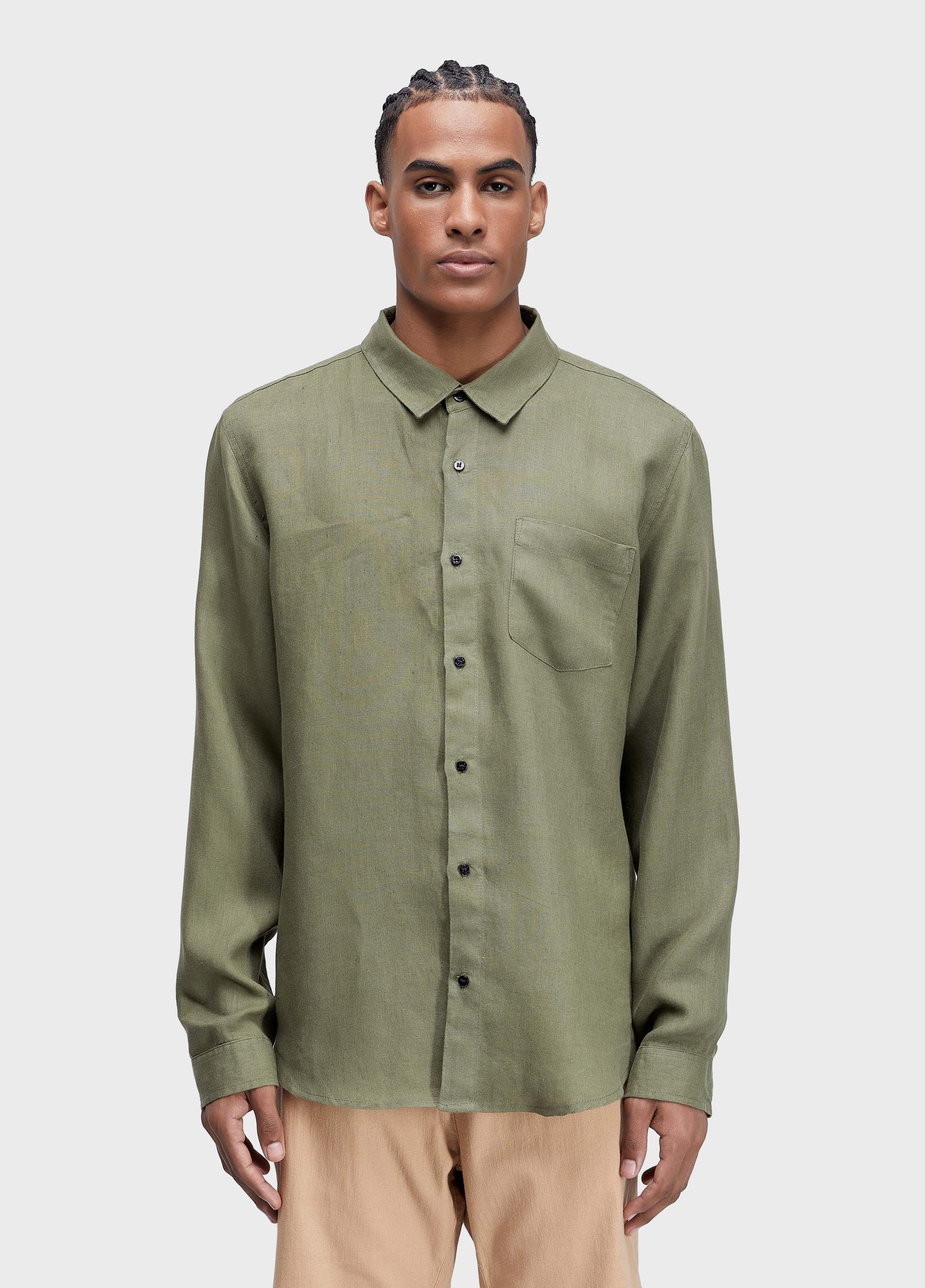 Camisa classic linen