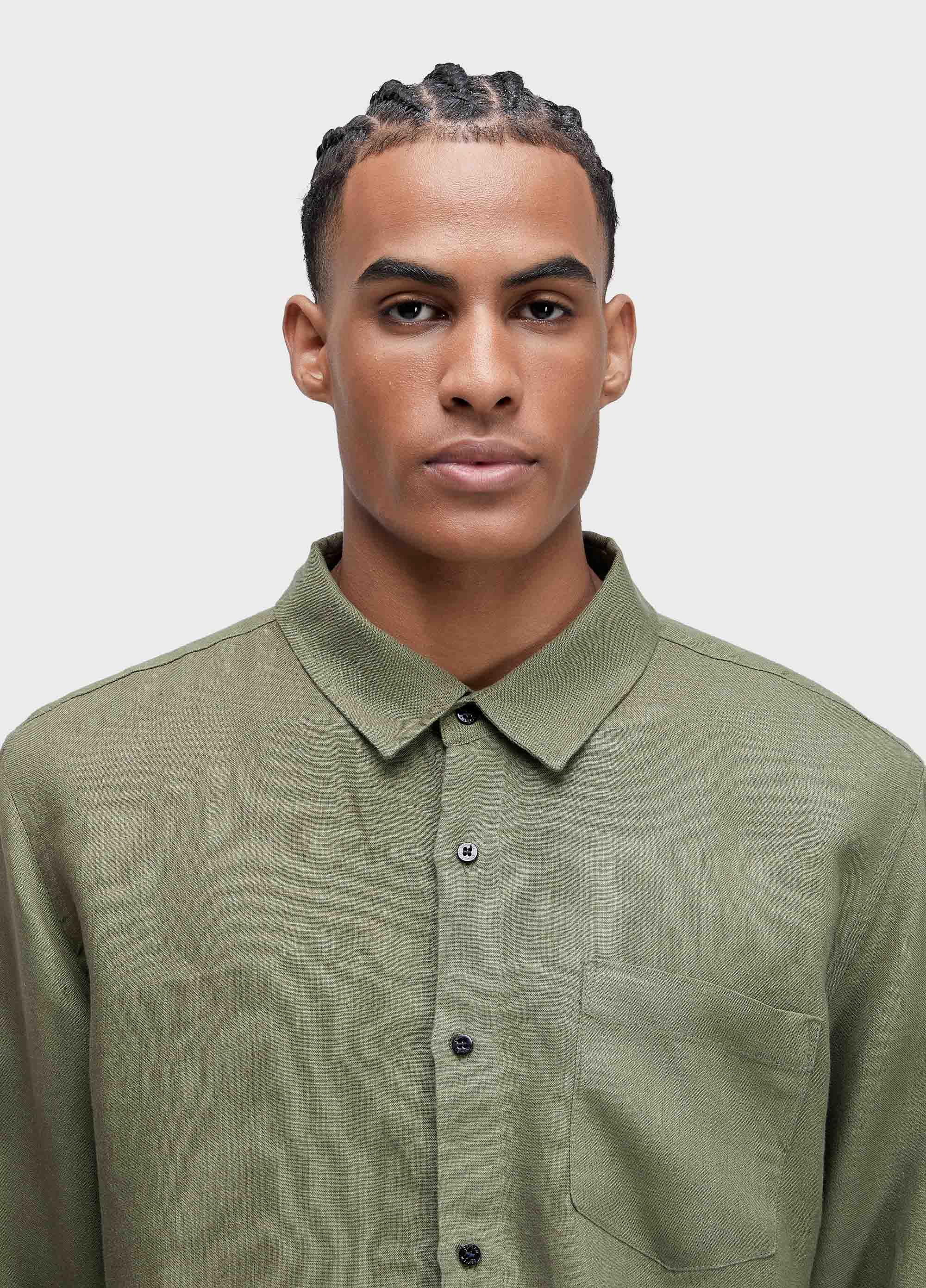Camisa classic linen