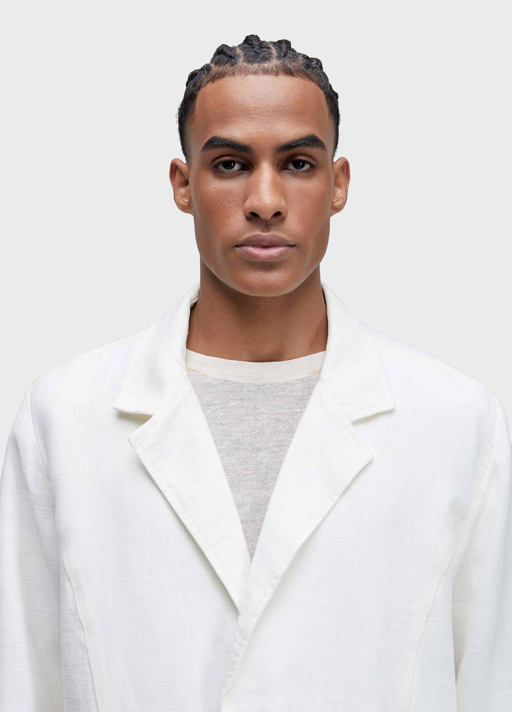 Blazer alfaiataria linen