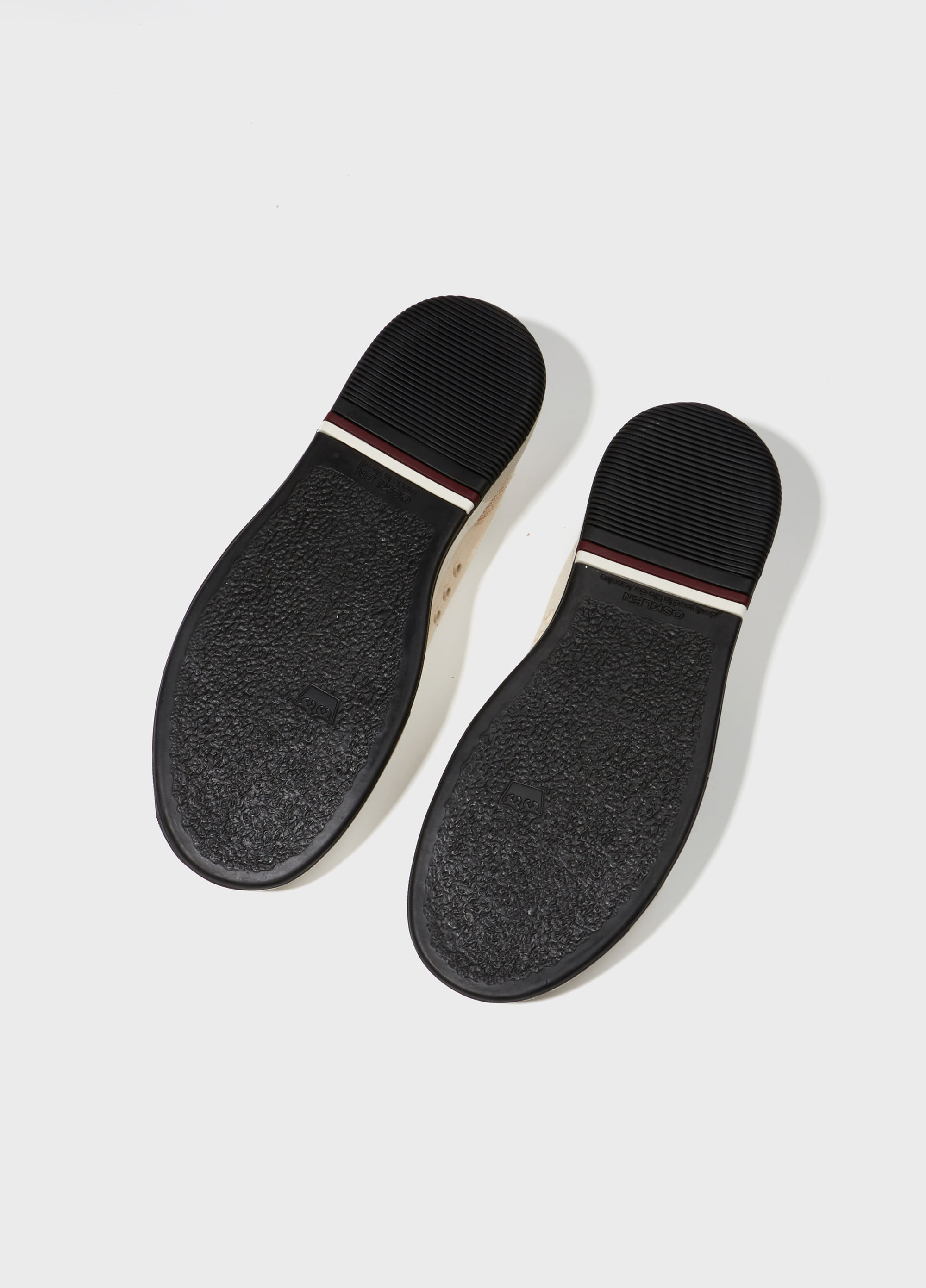 Jute and canvas ag sneaker