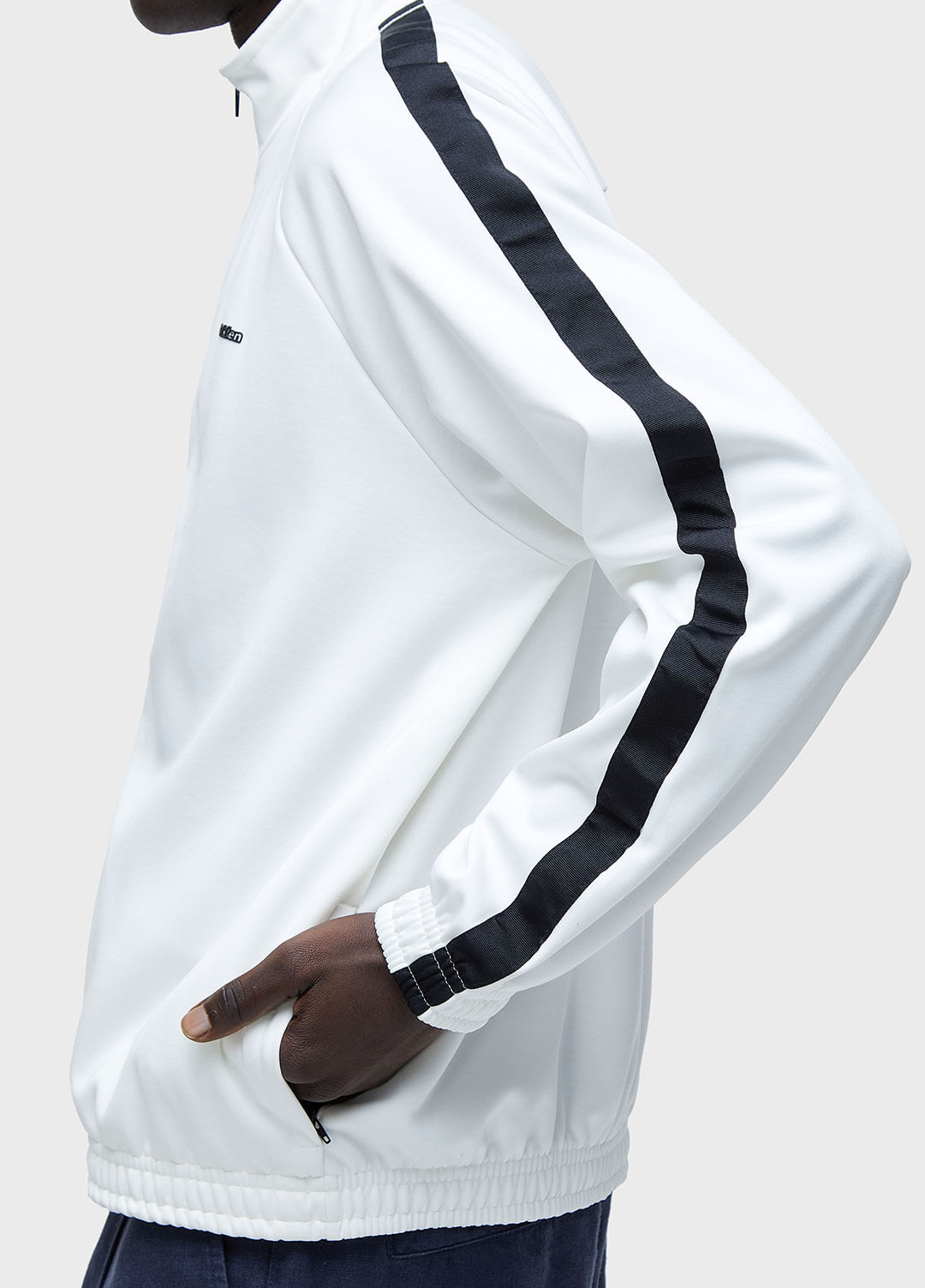 Moletom raglan stripes