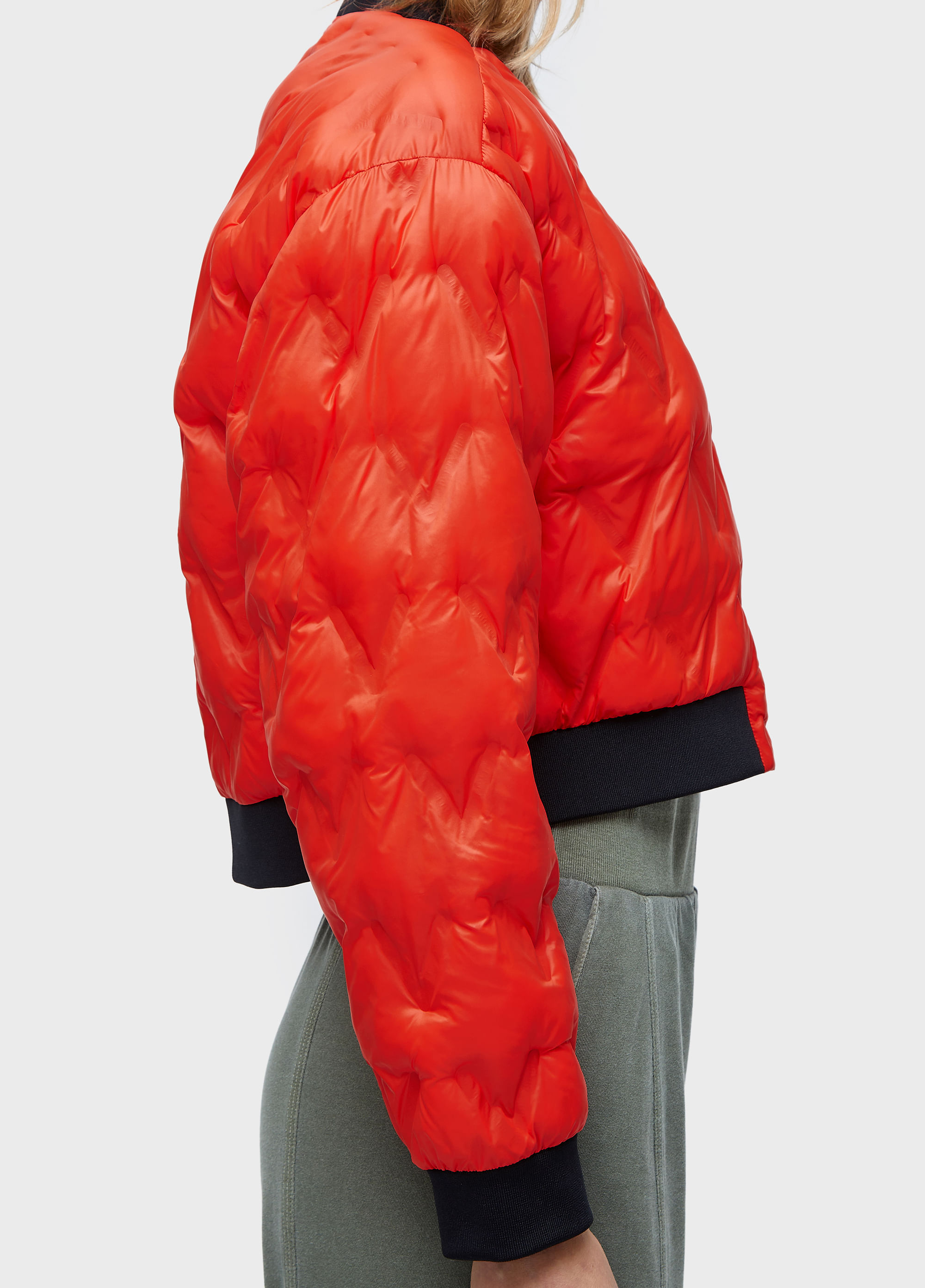 Jaqueta bomber matelasse double face