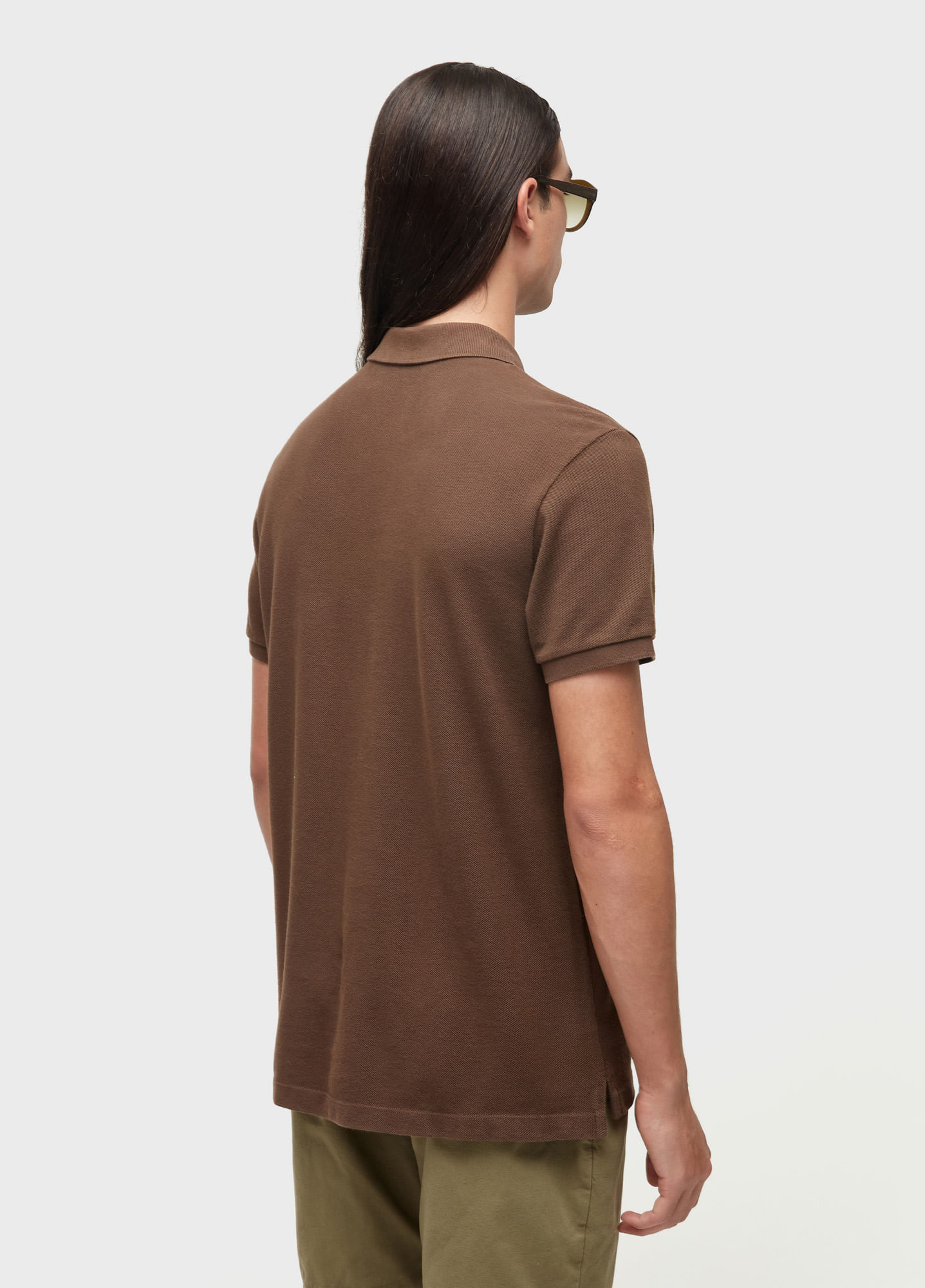 Polo  brasão embossed color