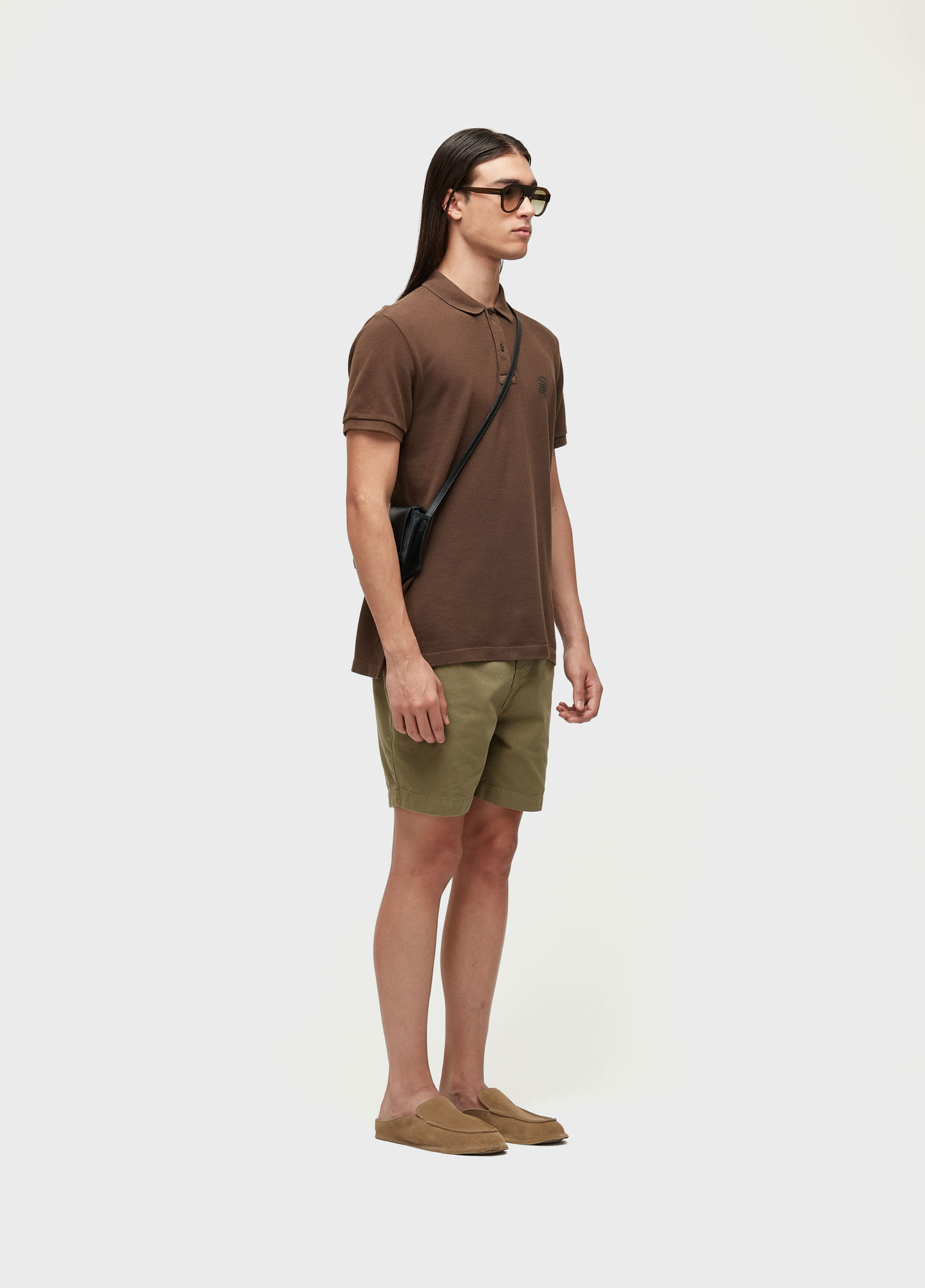 Bermuda alfaiataria cotton basic