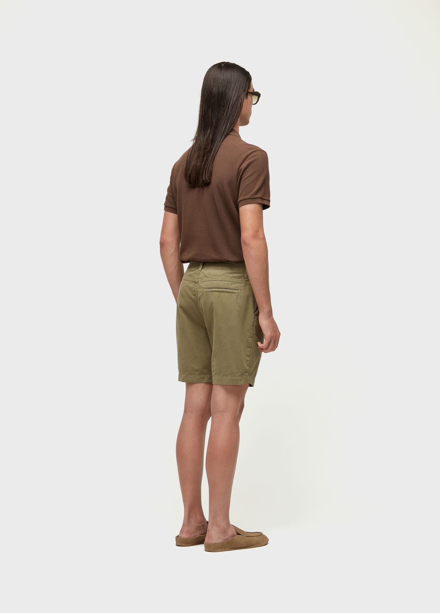 Bermuda alfaiataria cotton basic